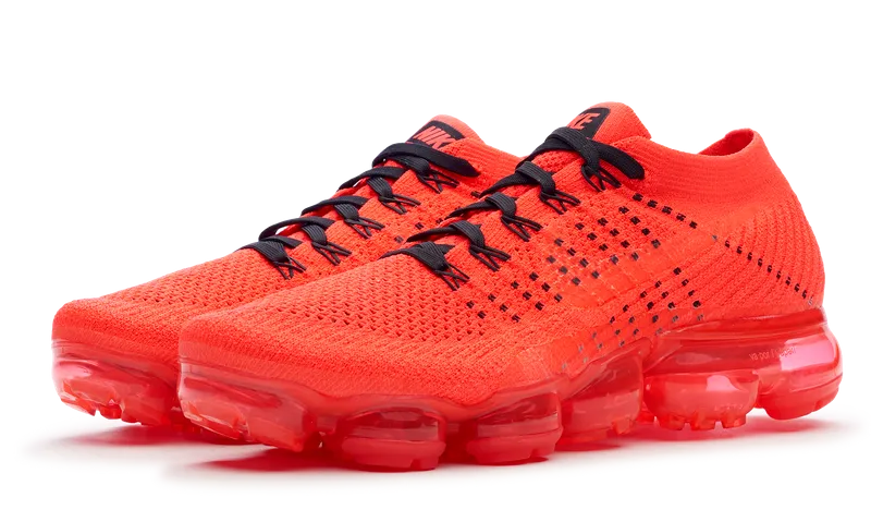 Nike Air VaporMax x CLOT Bright Crimson Red (AA2241-006) Men's Size 5-12 shock - absorbing inserts pronation control shoes