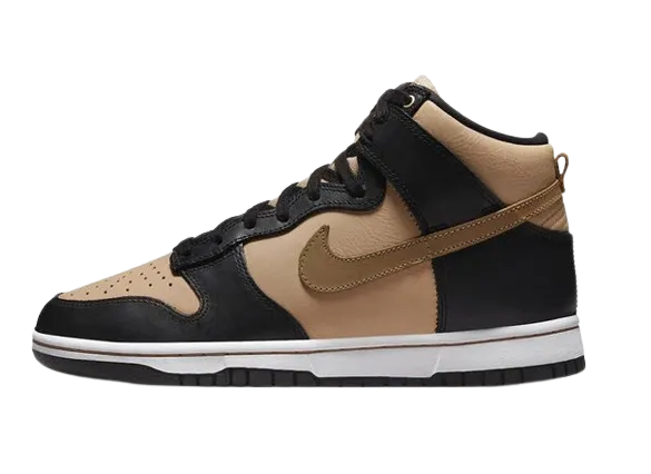 Nike Dunk High LXX Black Flax (W) Strike Hike Minimal Detail
