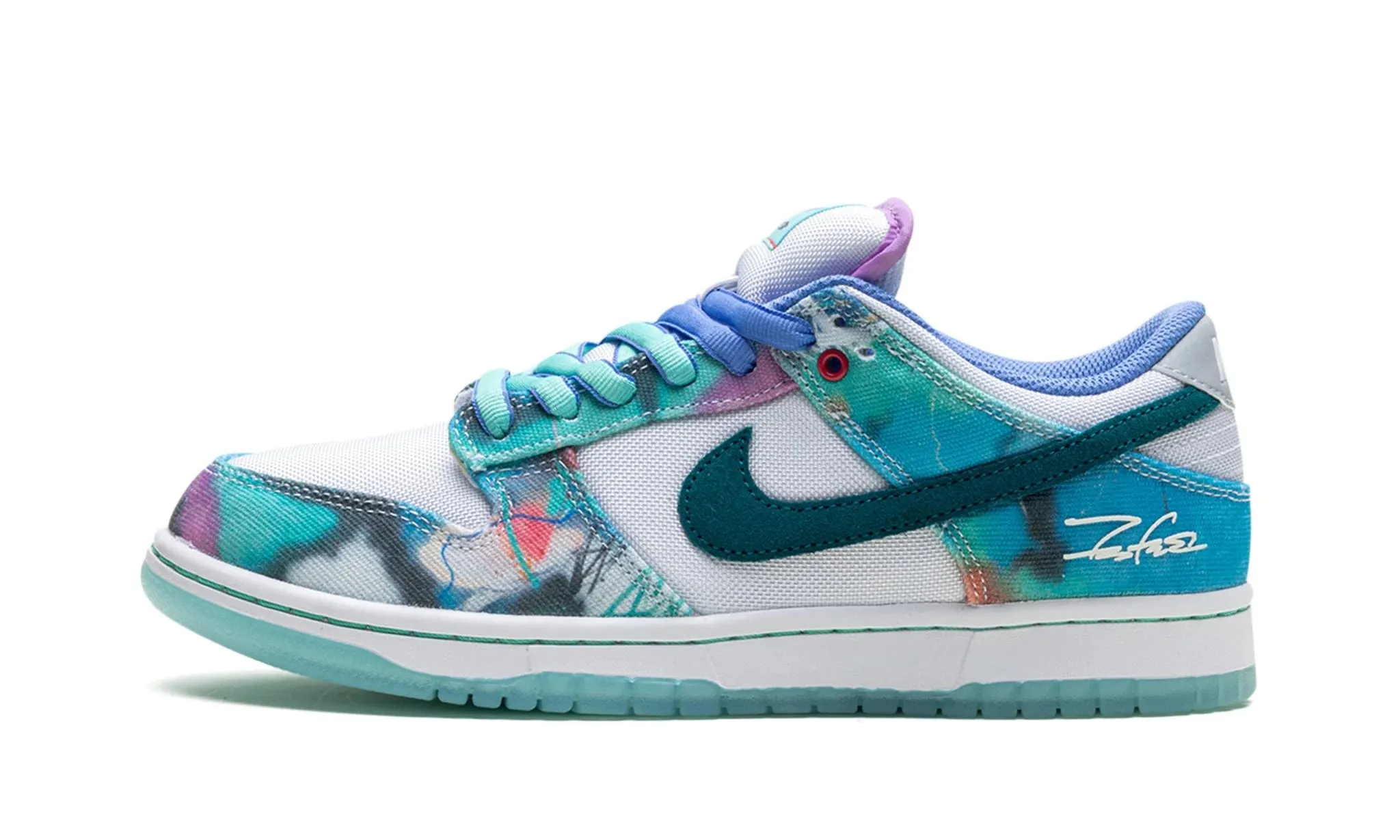 Urban Cool Nike Dunk Low "Futura - Bleached Aqua"