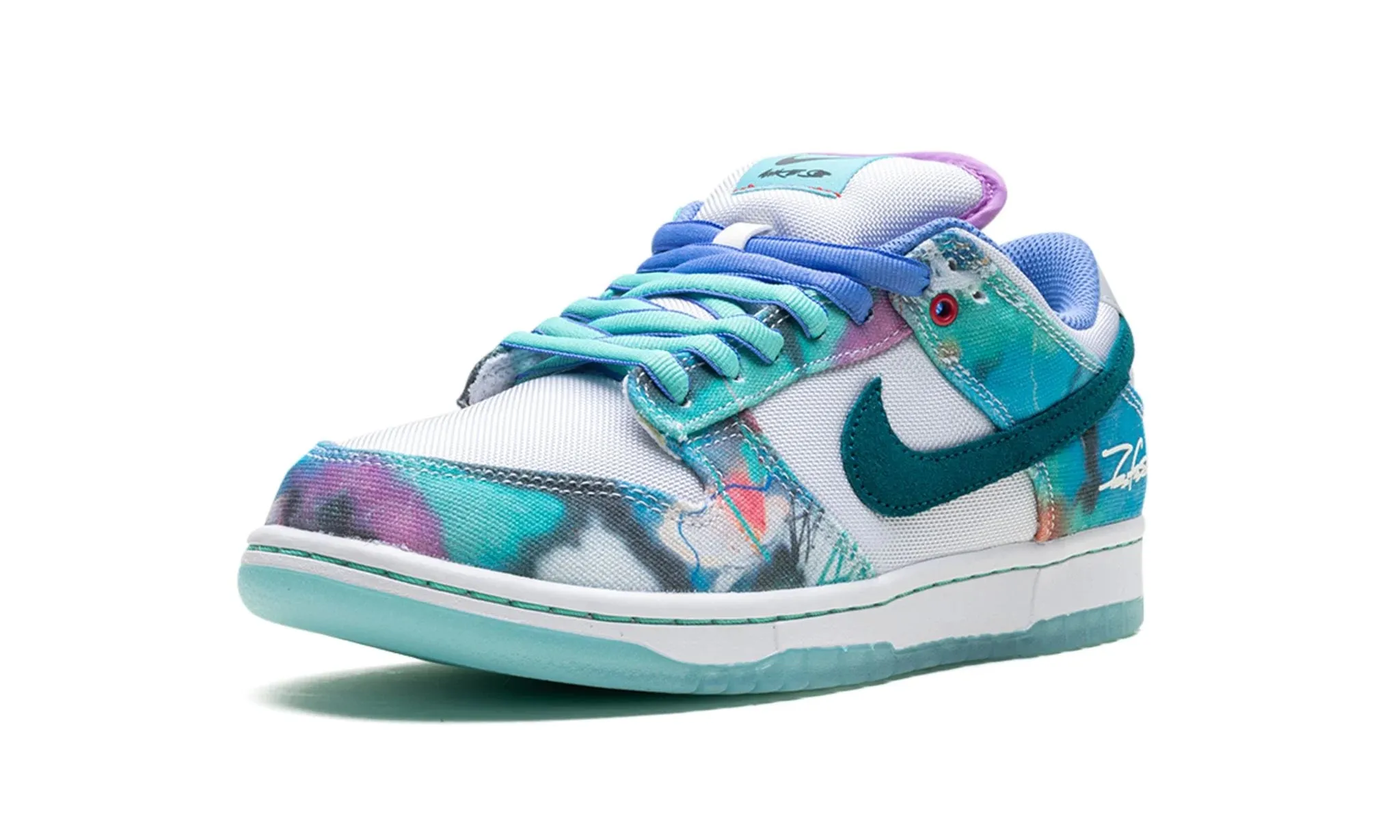 Nike Dunk Low "Futura - Bleached Aqua" Non Marking