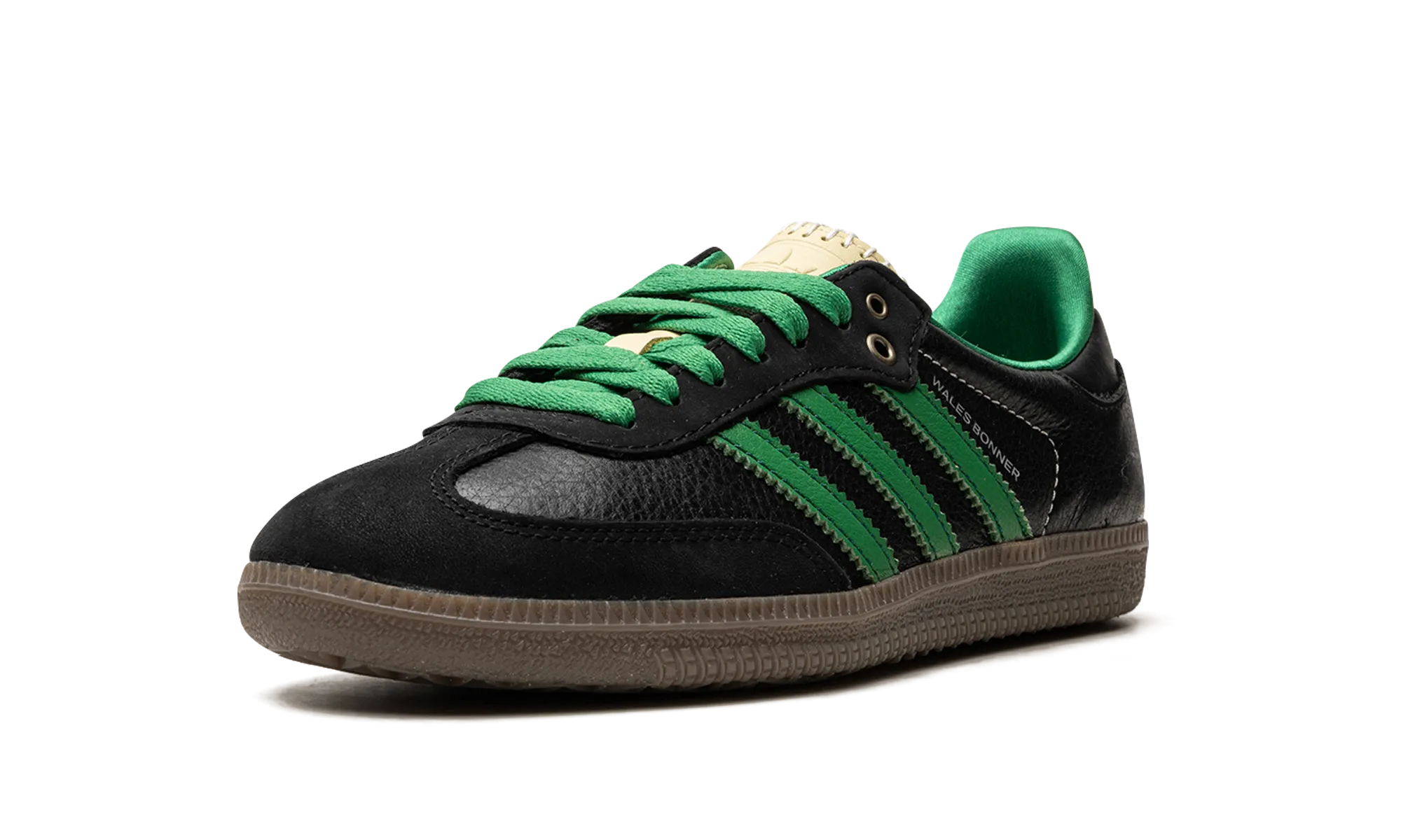 Samba "Wales Bonner - Black / Green" Comfy Wear walking shoes