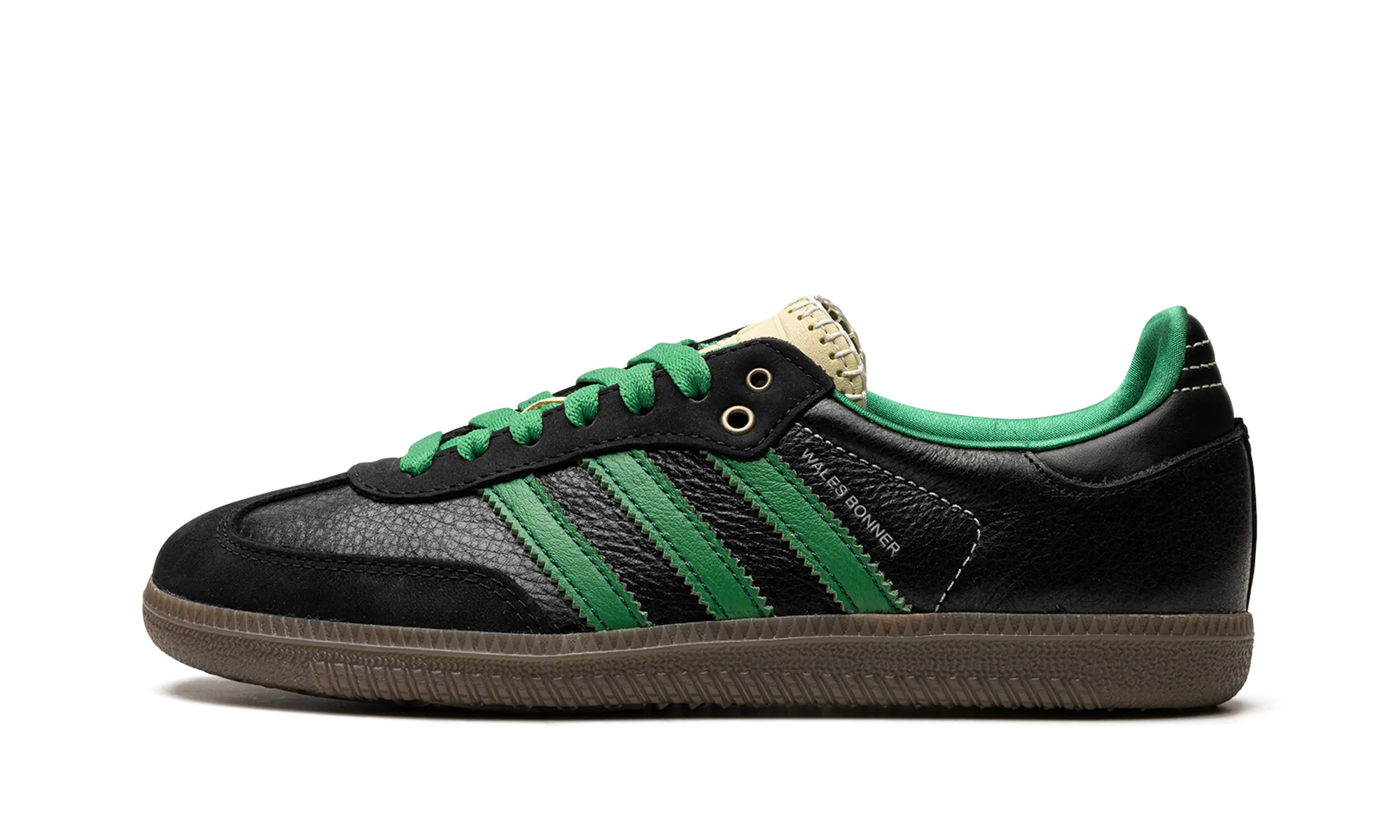 Samba "Wales Bonner - Black / Green" Soft   leather Valley Hike