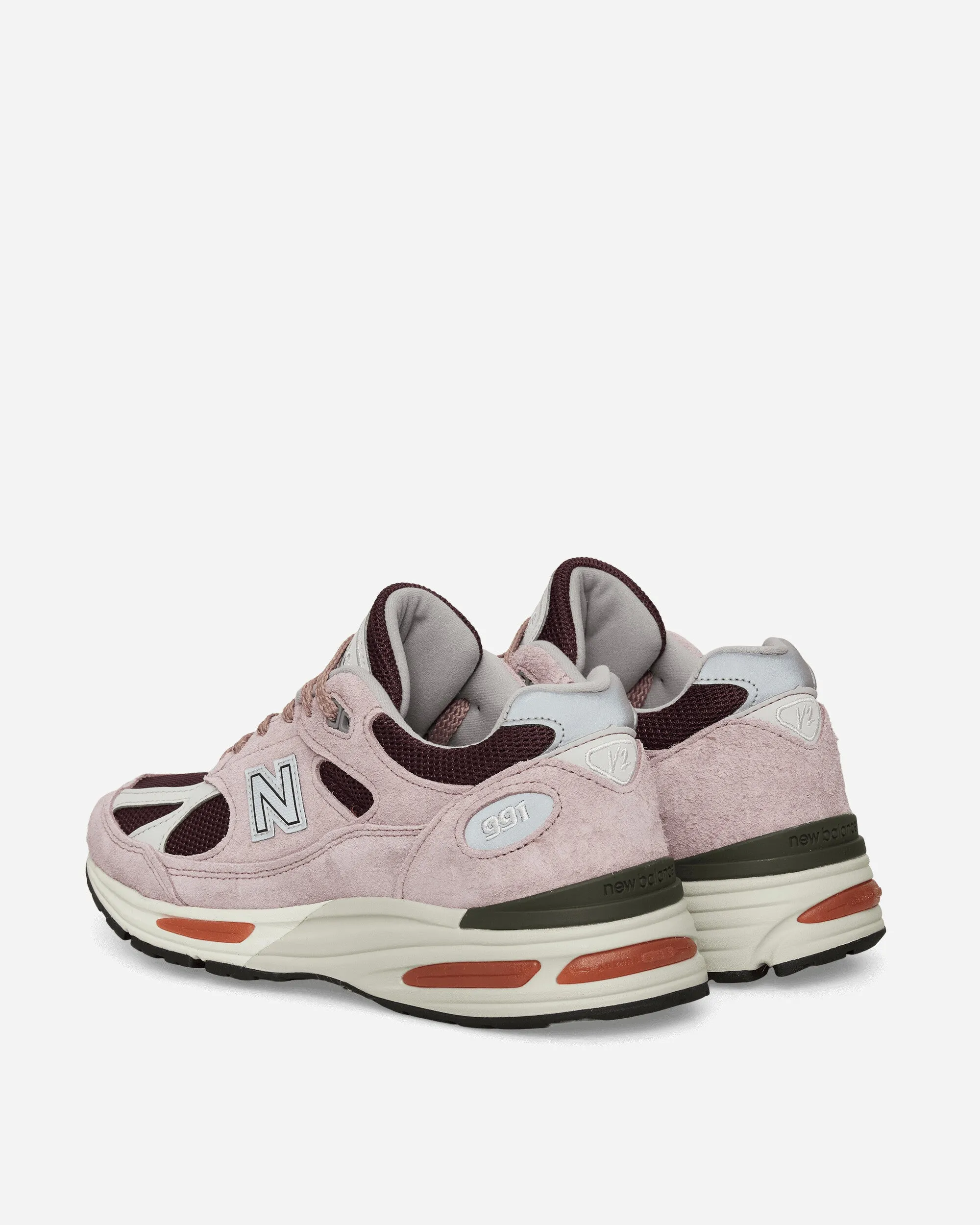Comfort Walk Made in UK 991v2 Grape Sorbet Sneakers Deauville Mauve