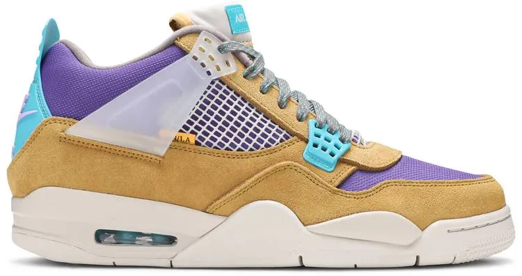 Jordan 4 Retro SP 30th Anniversary Union Desert Moss Bright Pop Modern Ease
