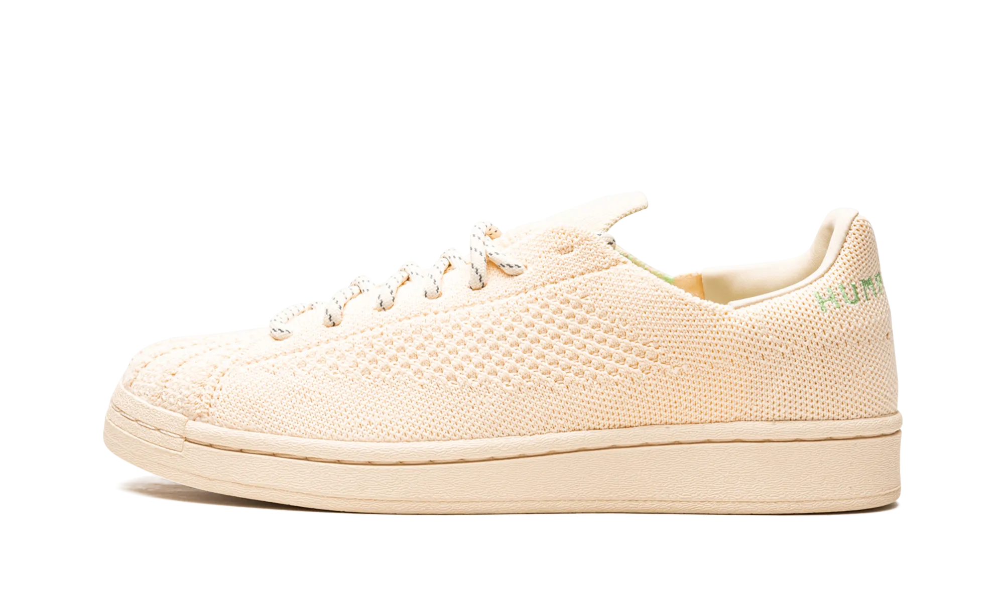 Canvas Material Luxe Finish Pharrell x Superstar Primeknit