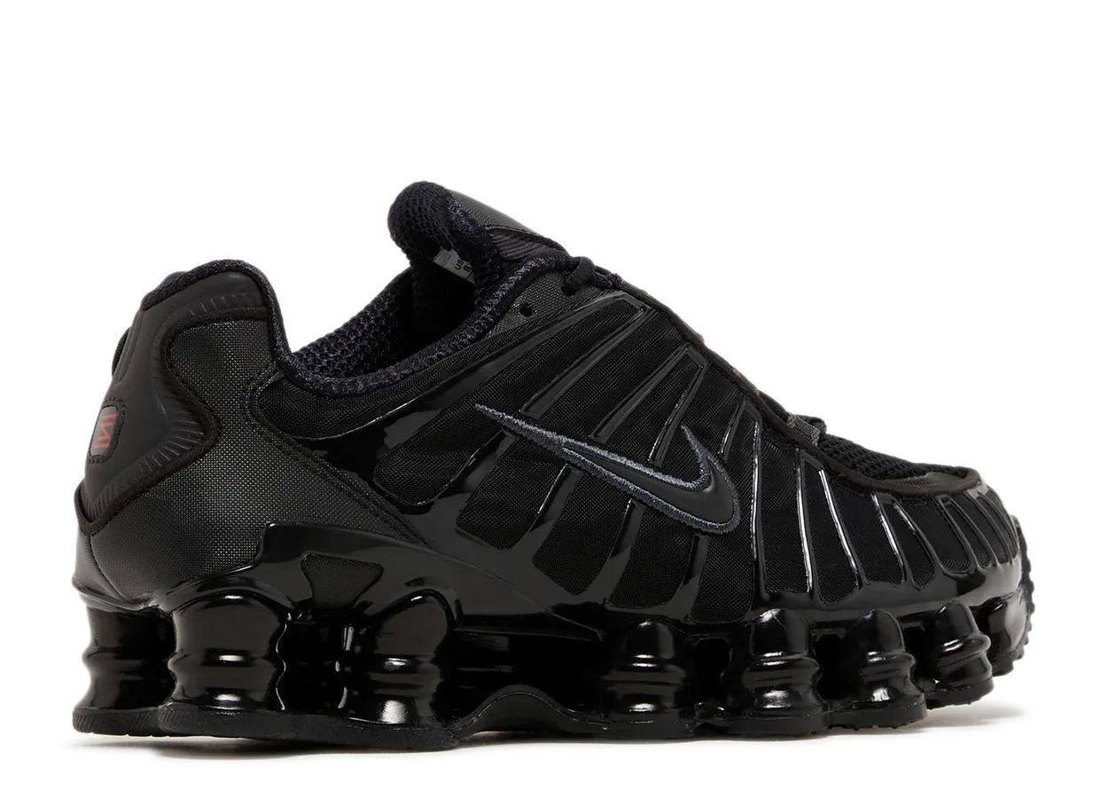 countryside running shoes Comfortable to wear Nike Shox TL Black
