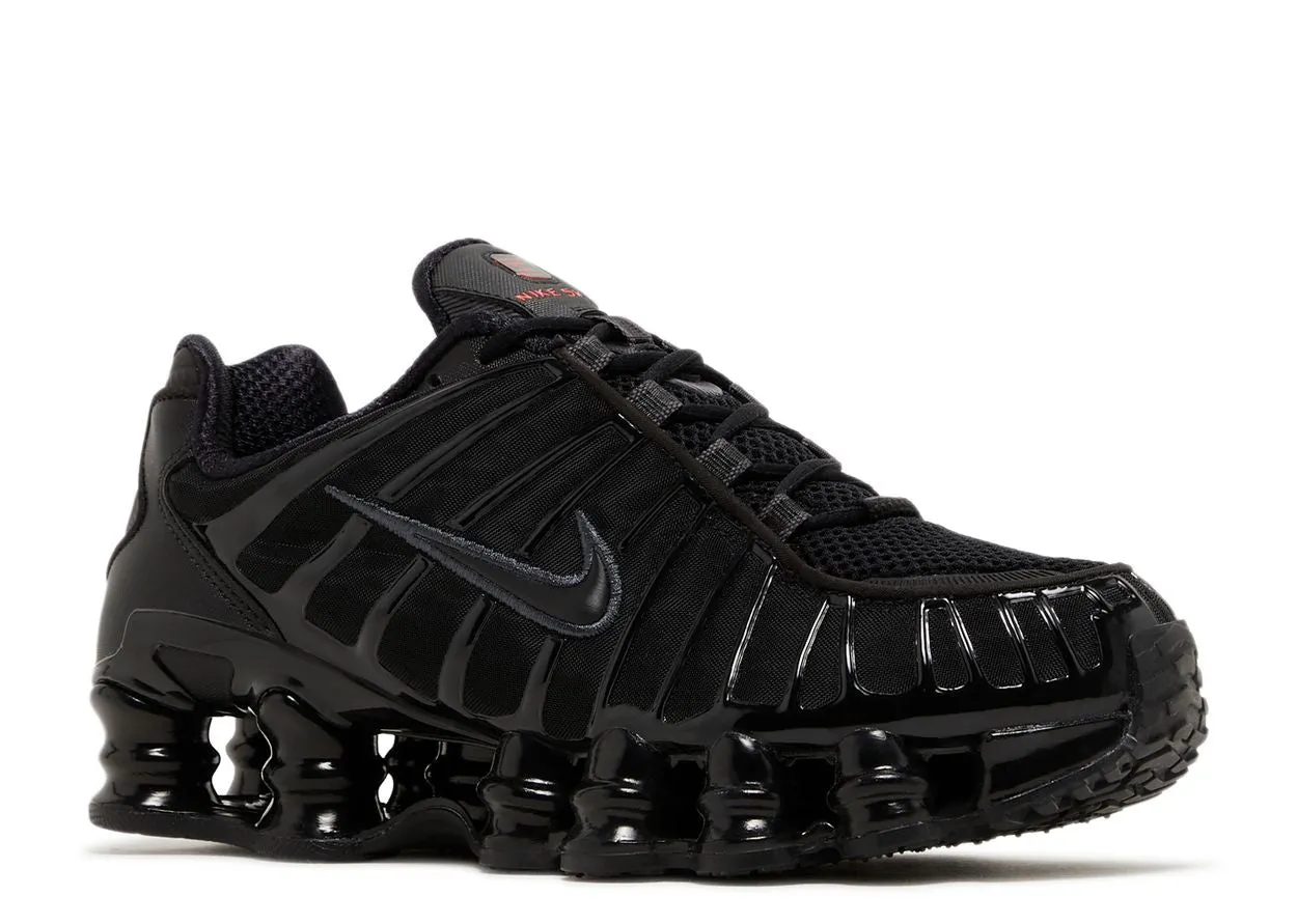 lightweight upper shoes Nike Shox TL Black