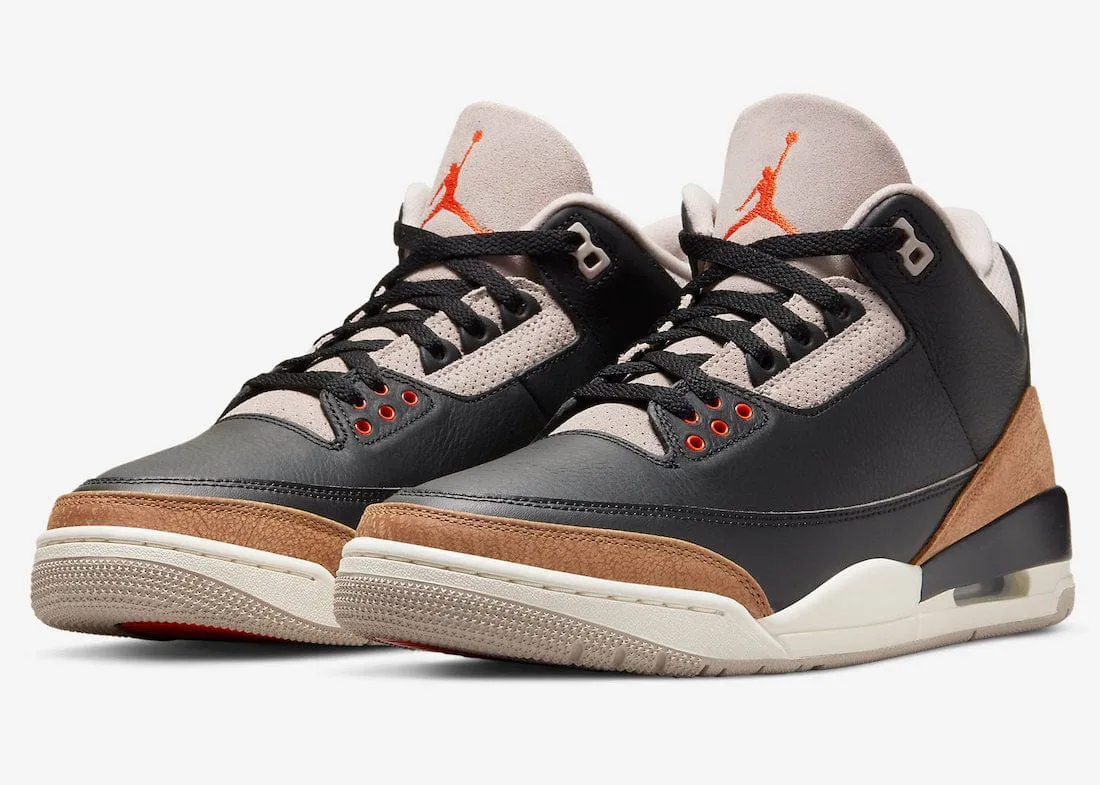 Jordan 3 Retro Desert Elephant Minimal Style