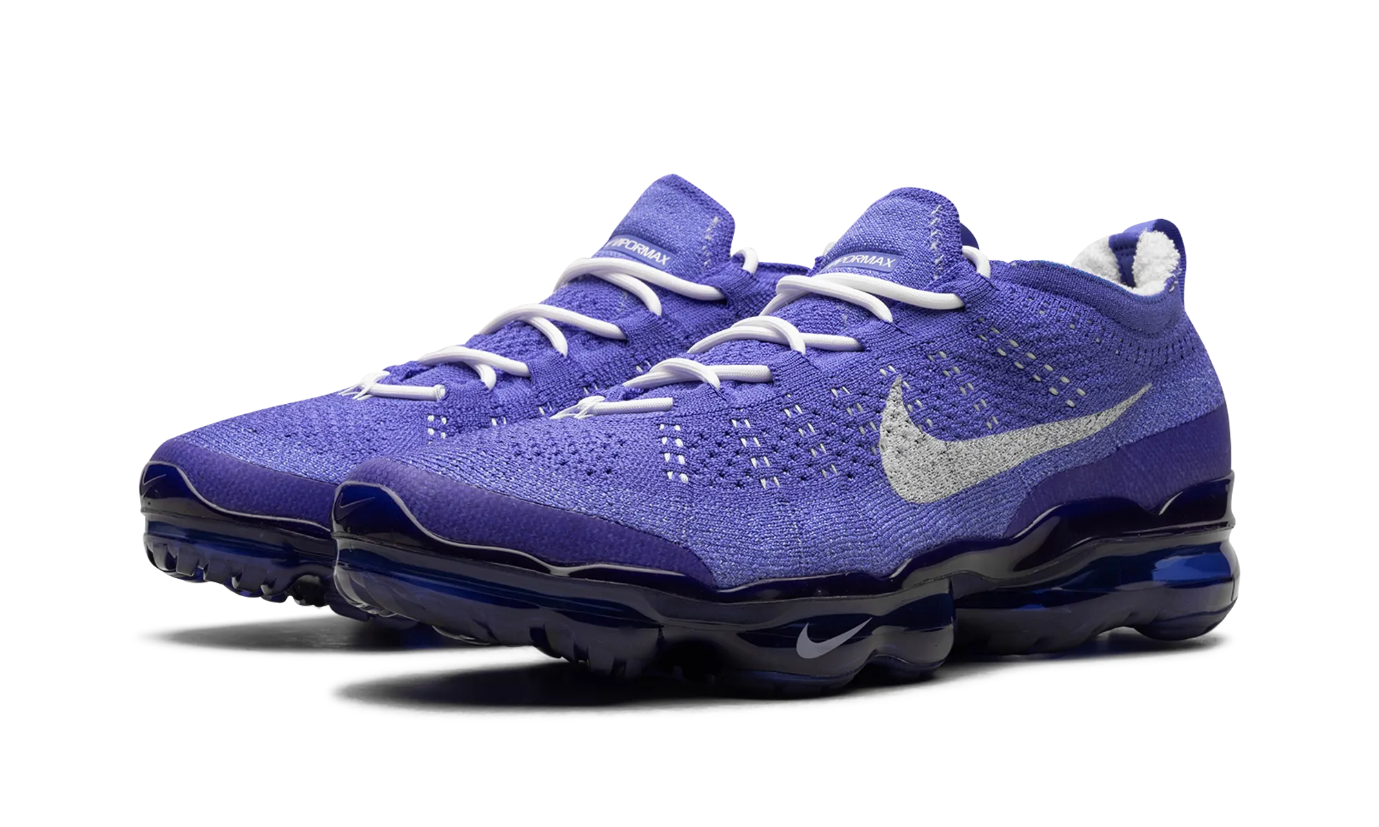 Air Vapormax 2023 Fk "Light Ultramarine" running in a ski lift area shoes