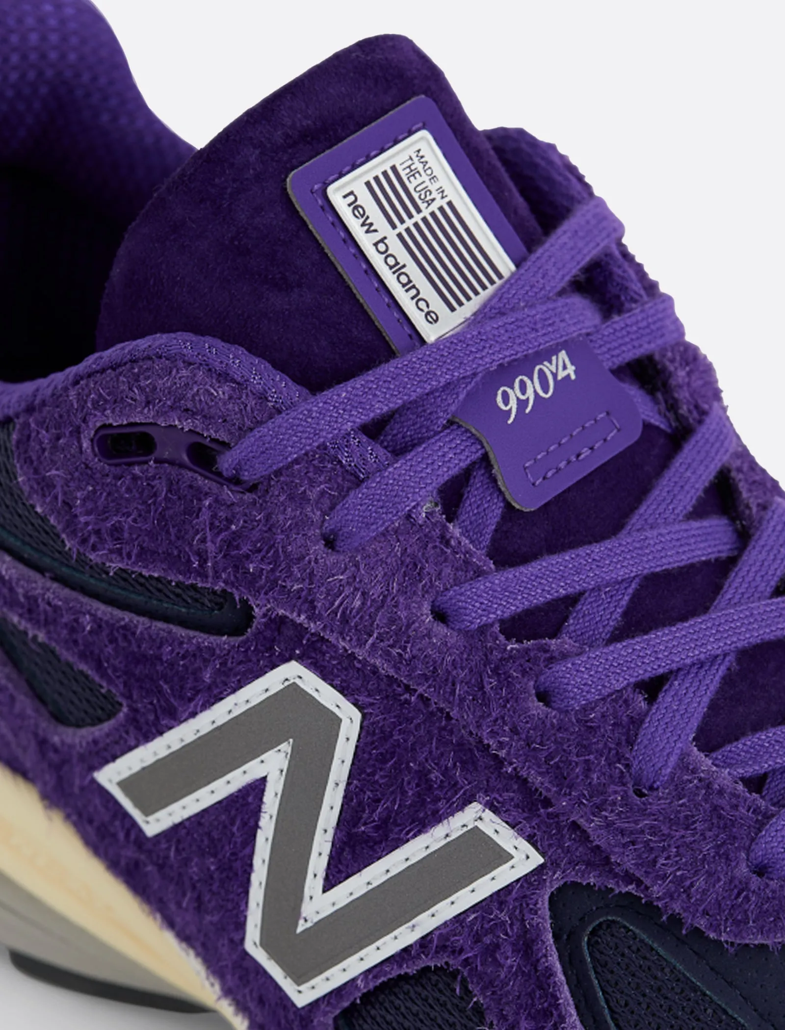 990 v4 MADE IN USA "PURPLE SUEDE" Adjustable Street Fit