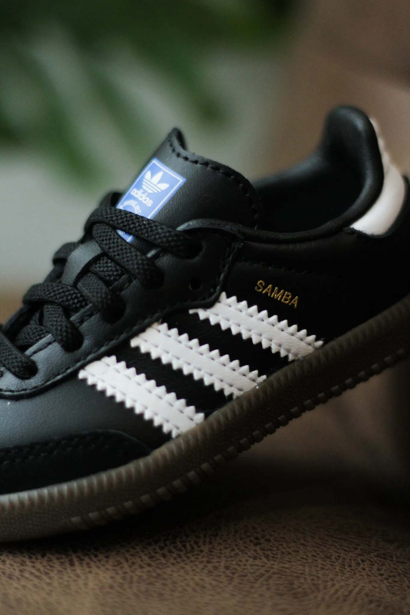 Rain Step Beauty Walk SAMBA OG (TD) "CORE BLACK" Stretchable