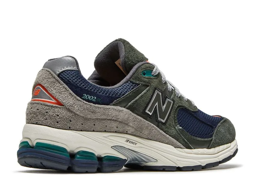 Smooth Finish WideToeBox New Balance 2002R Defense Green Natural Indigo