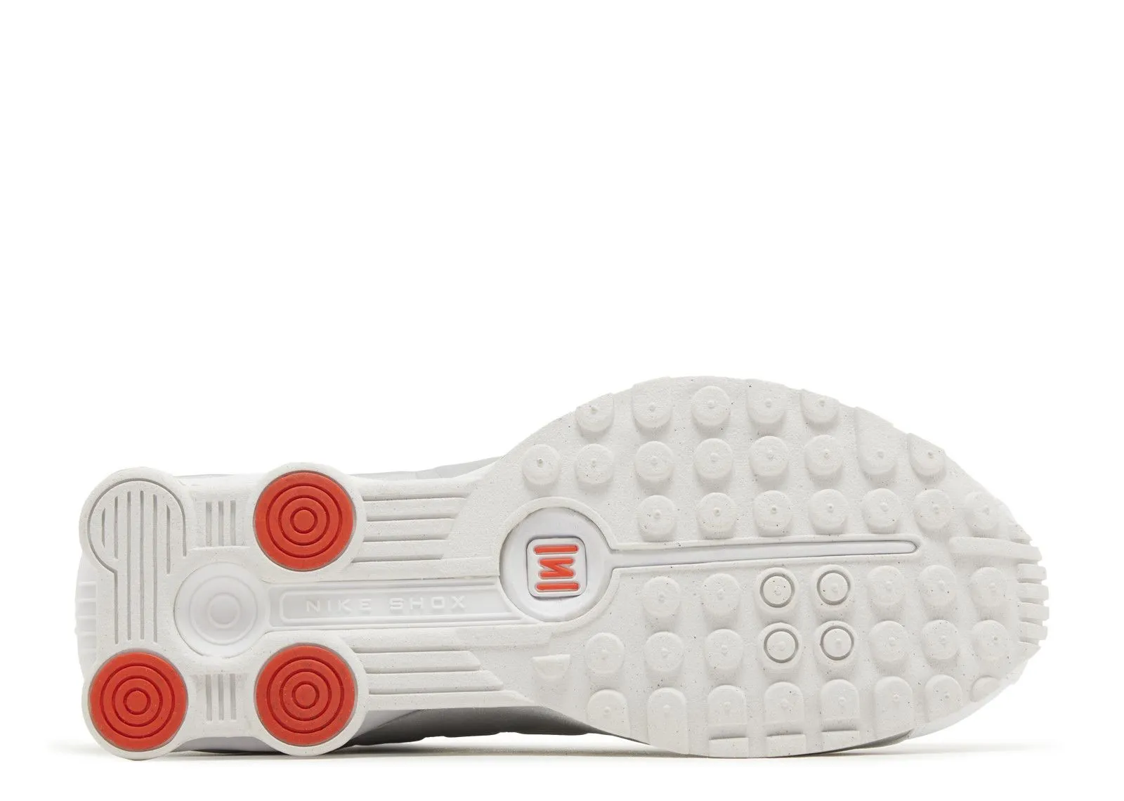 futuristic - themed running wear Casual Wear Nike Shox R4 White Metallic Silver
