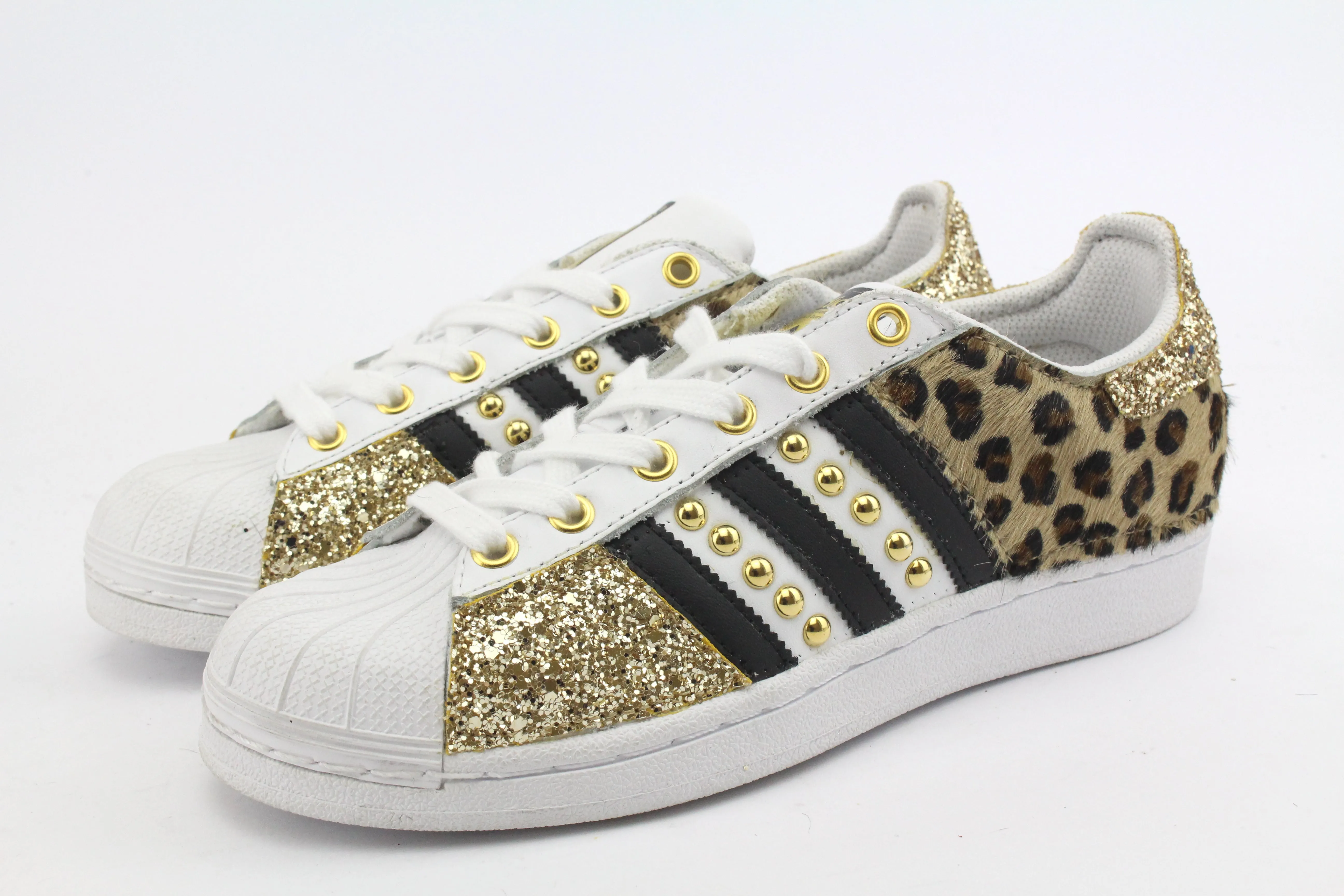 Easy Packing Adidas Superstar Maculate Glitter Gold & Borchie