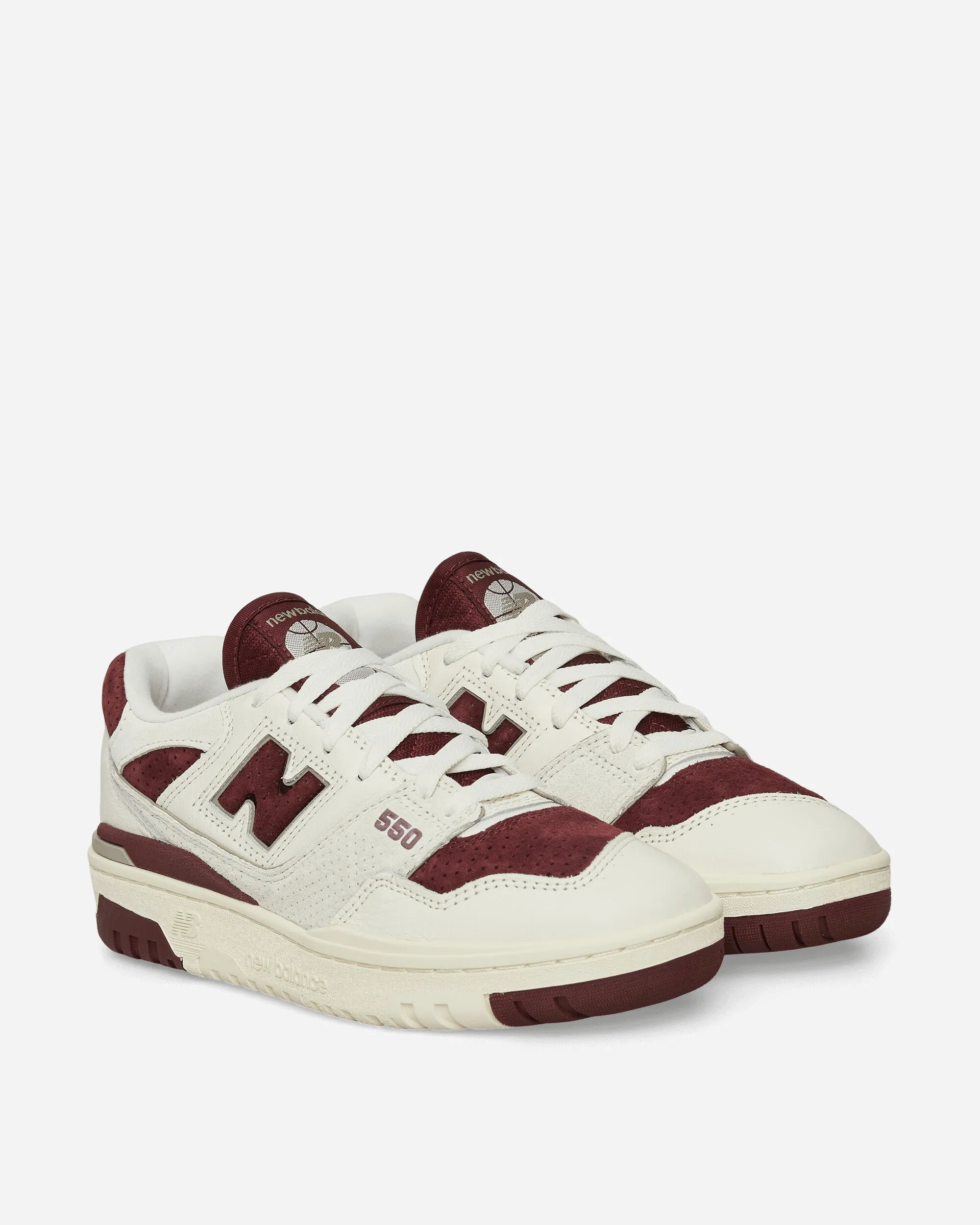 Wet Land Forest Mood 550 Sneakers Sea Salt / Classic Crimson