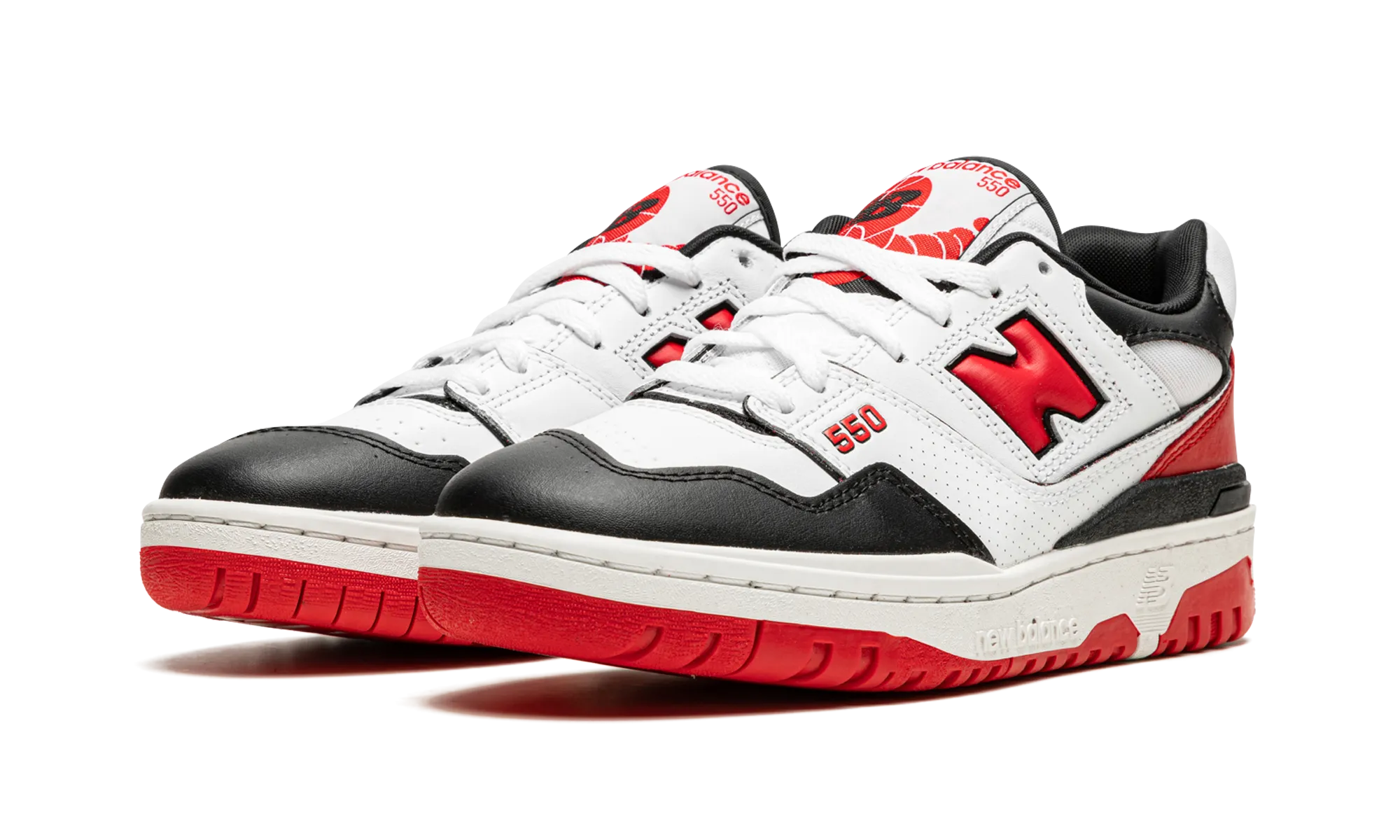 550 "White / Red / Black" Freedom Fit