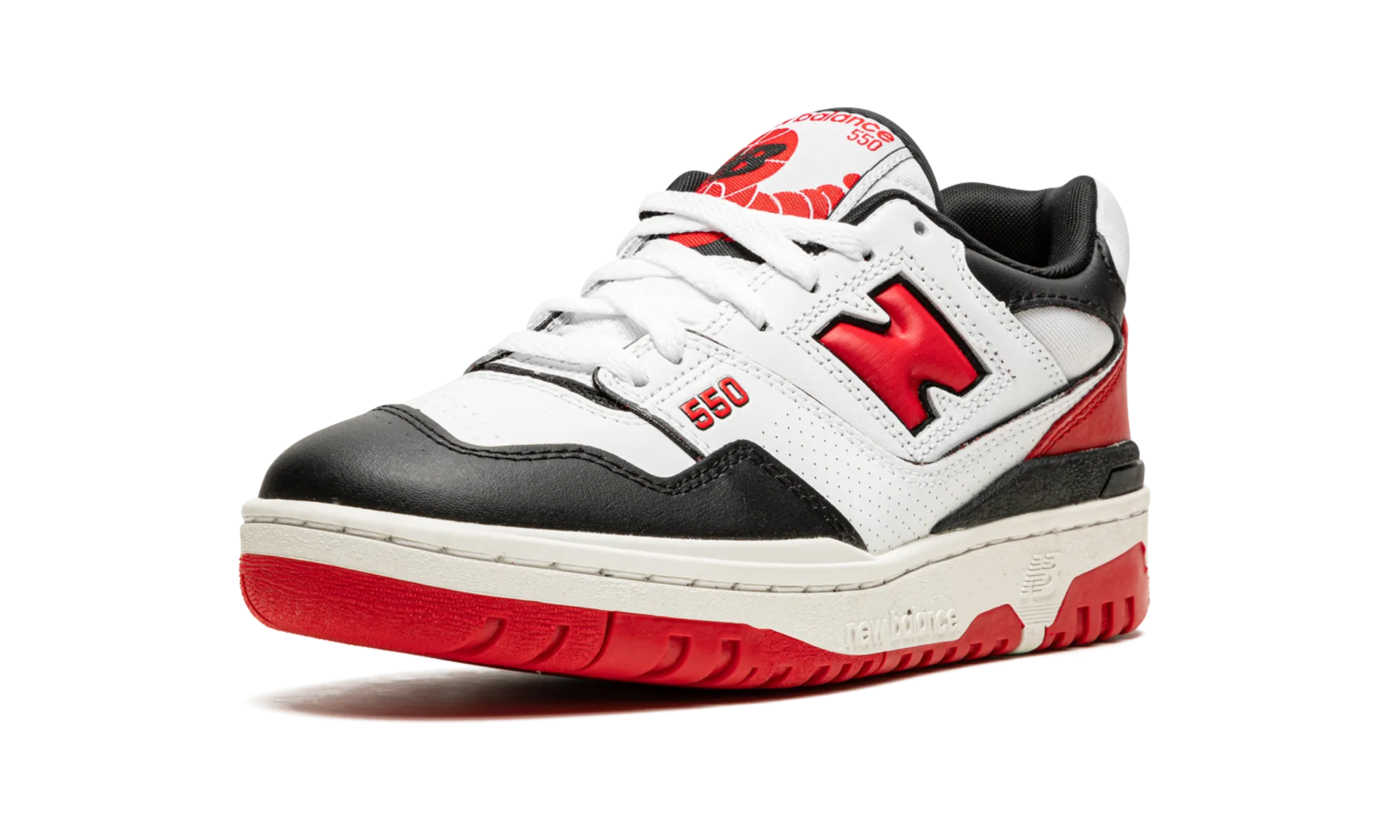 550 "White / Red / Black" Earth Brown