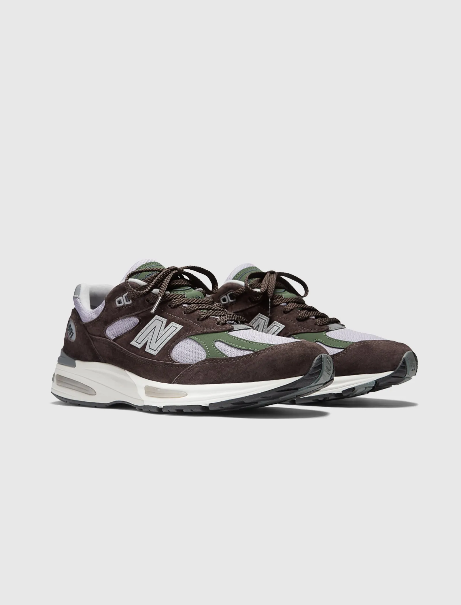 Eva Midsole Safe Land MADE IN UK 991 V2 "LICORICE"