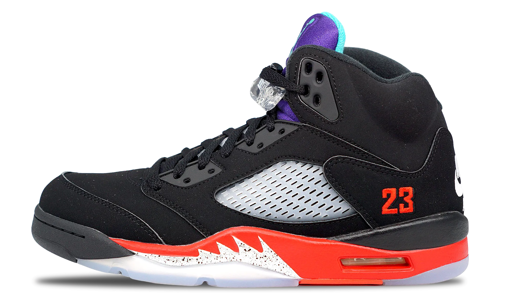 Nike Jordan 5 Retro Top 3 Black Red Grape (CZ1786-001) Men's Size 8-12 Stitch Free Desert Step