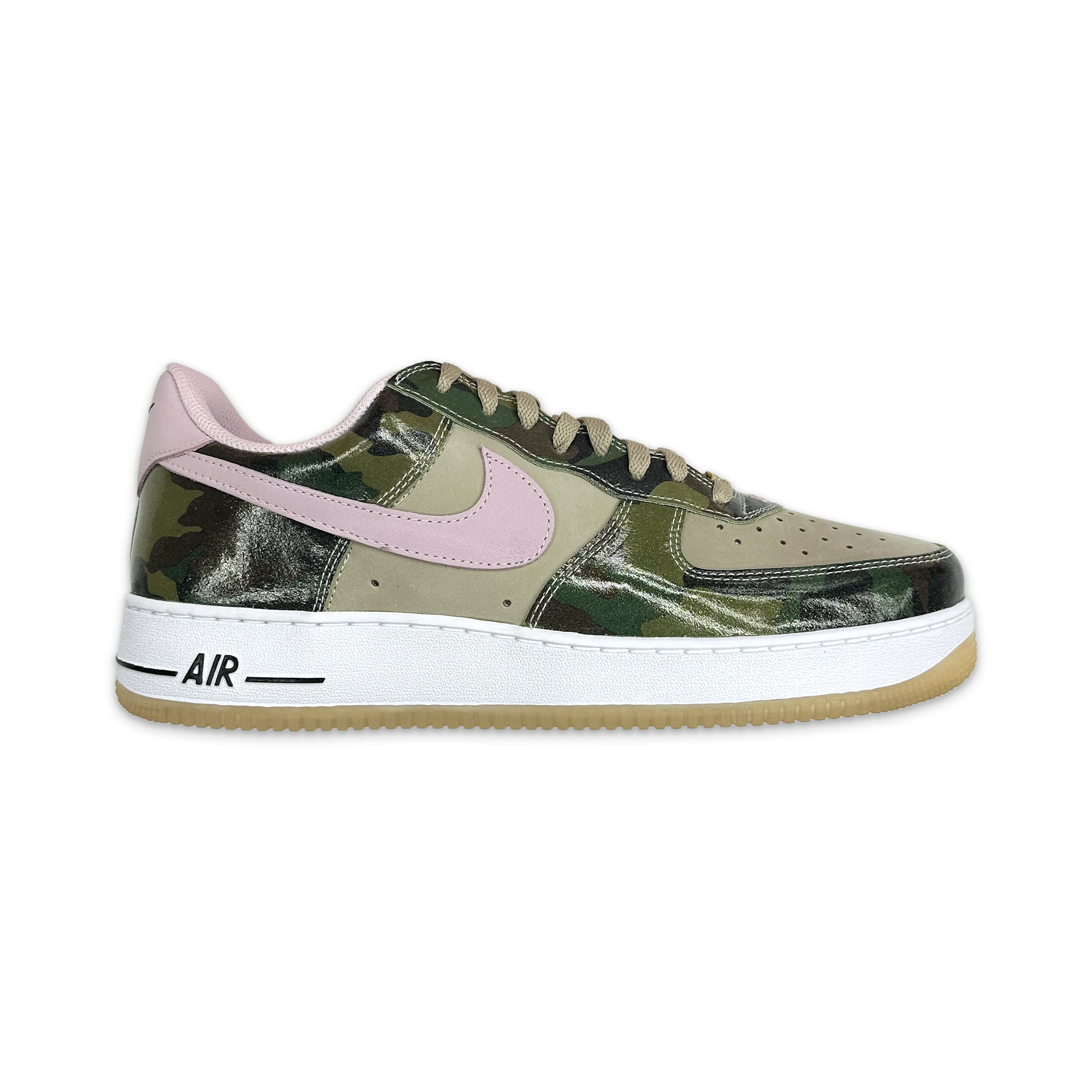 Open Fit Air Force 1 Low ??Patent Camo Pink"