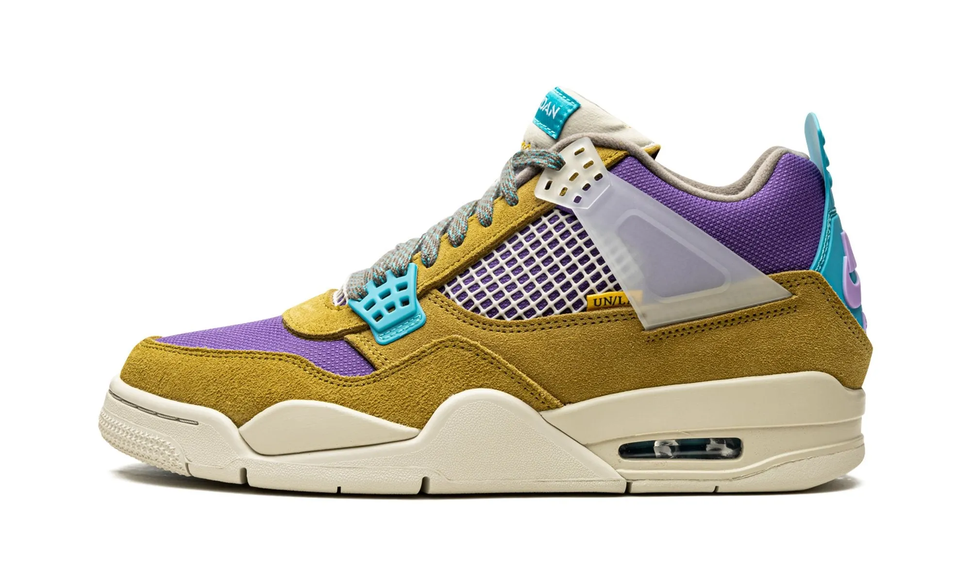 Jordan 4 Retro "Union Desert Moss" Flexible Sole