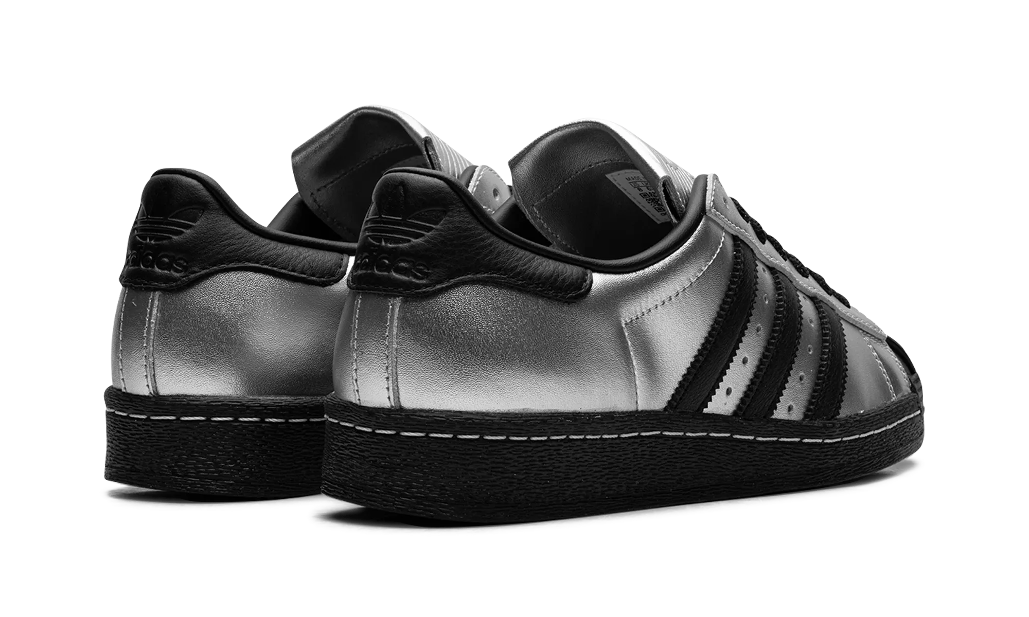 City Travel Leaf Jog Superstar 82 WMNS "Metallic Silver Black"