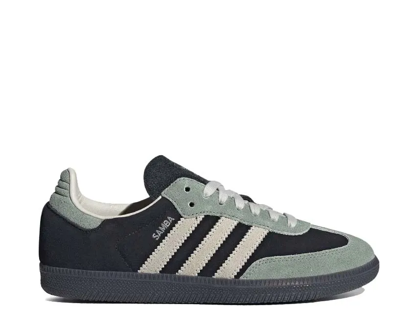 Step Safe Stylish Comfort Adidas Samba OG ??Silver Green??