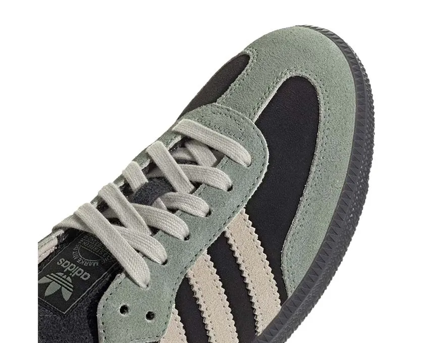 Adidas Samba OG ??Silver Green?? Support arch Star Path