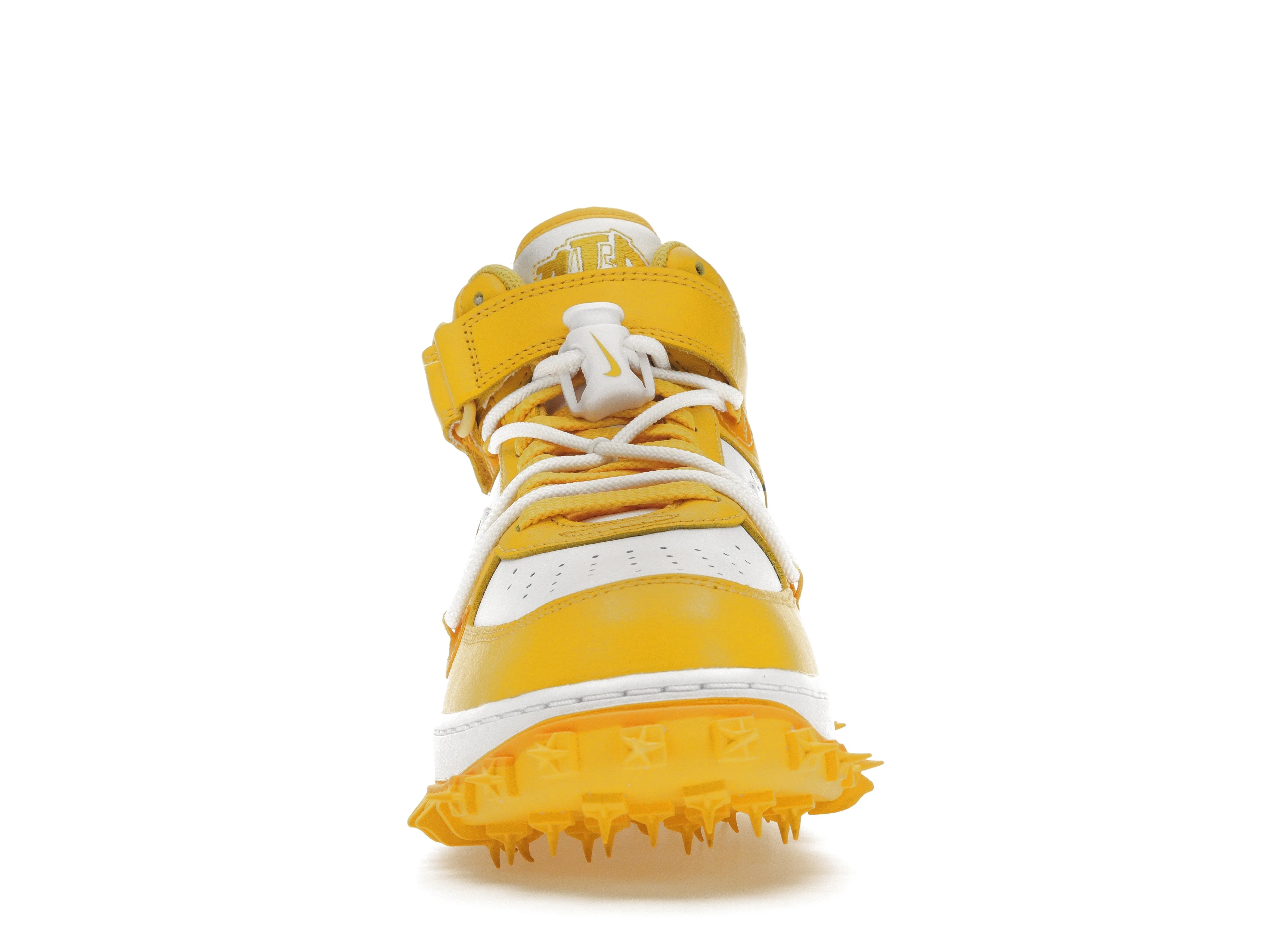 Nike Air Force 1 Mid SP Off-White Varsity Maize Balance Step