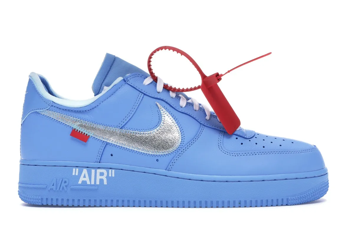 Nike Air Force 1 Low Off-White MCA University Blue Fashionable Style