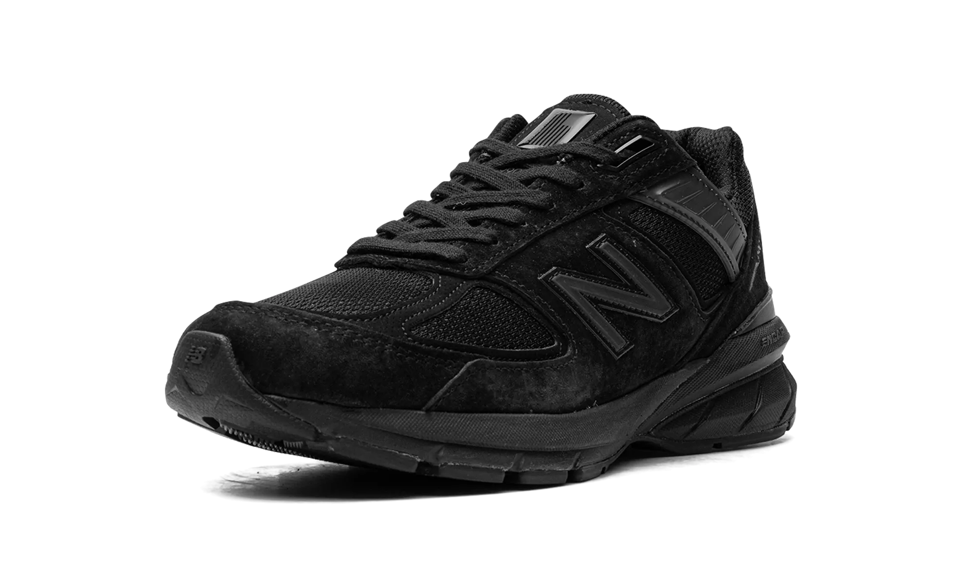 990v5 "Made in USA Triple Black" Dry Steps Open Feel
