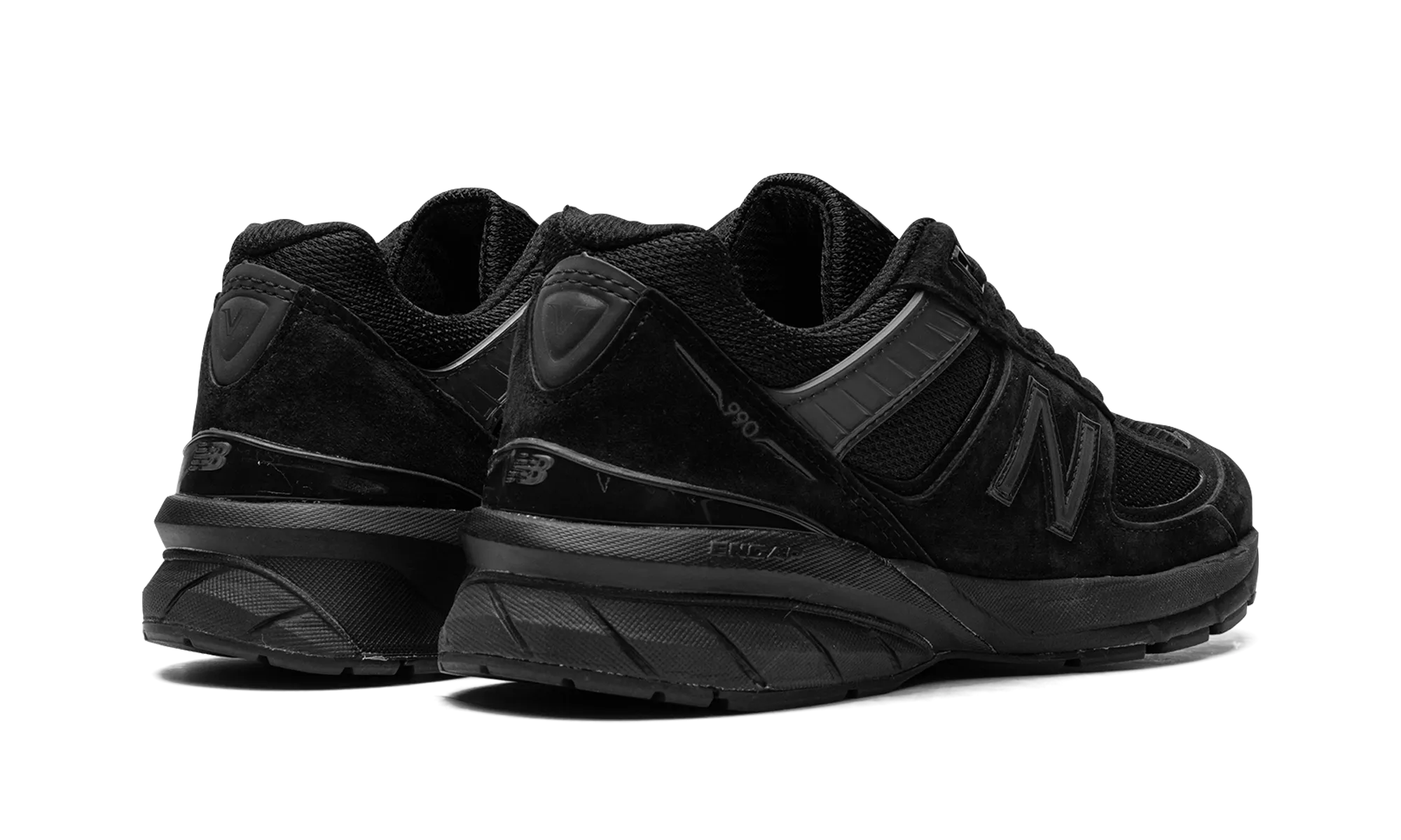 990v5 "Made in USA Triple Black" PaddedCollar Ridge Jog