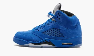 Suede Warm Light Step Jordan 5 Retro "Blue Suede"