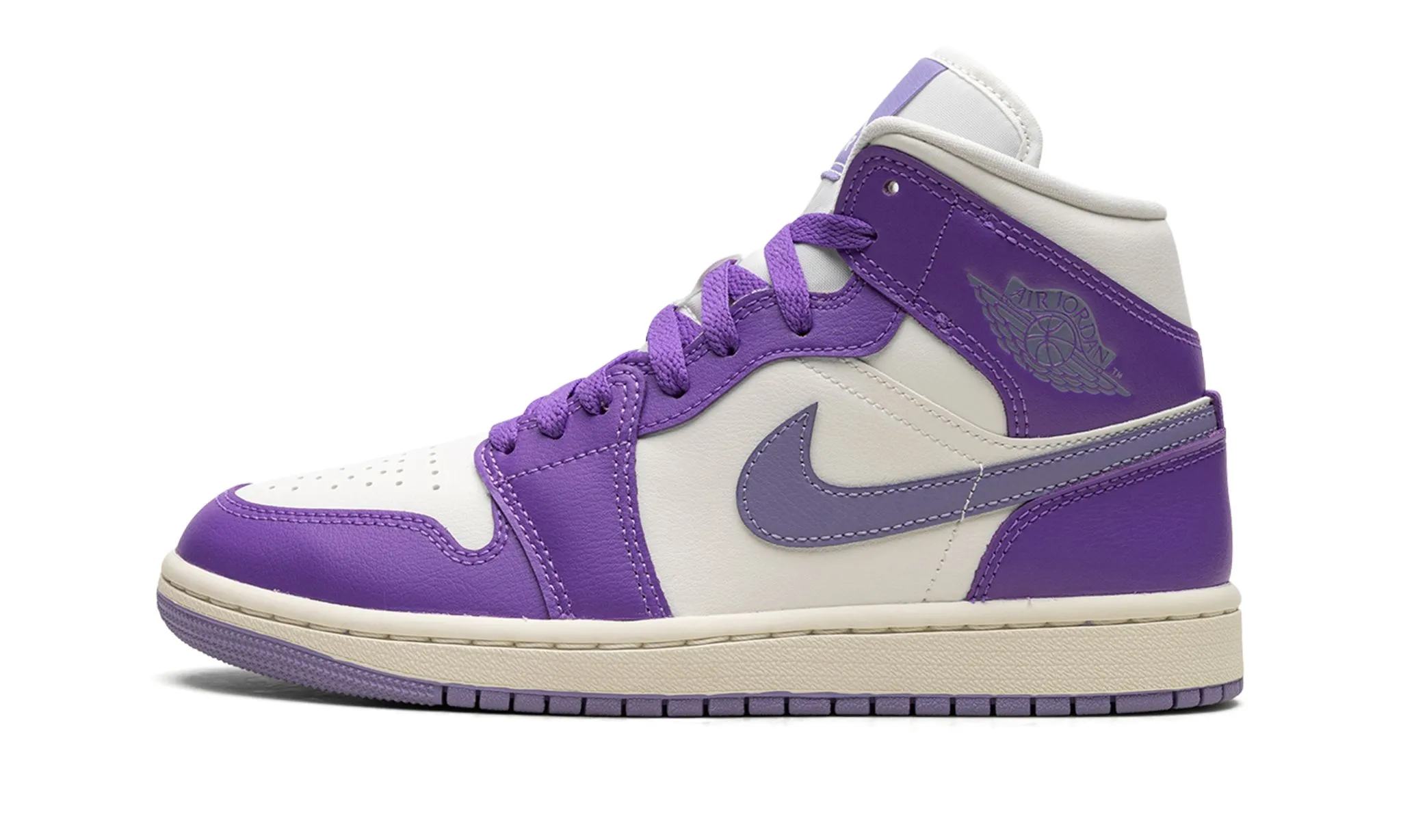 Wmns Air Jordan 1 Mid 'Action Grape' Shady Step