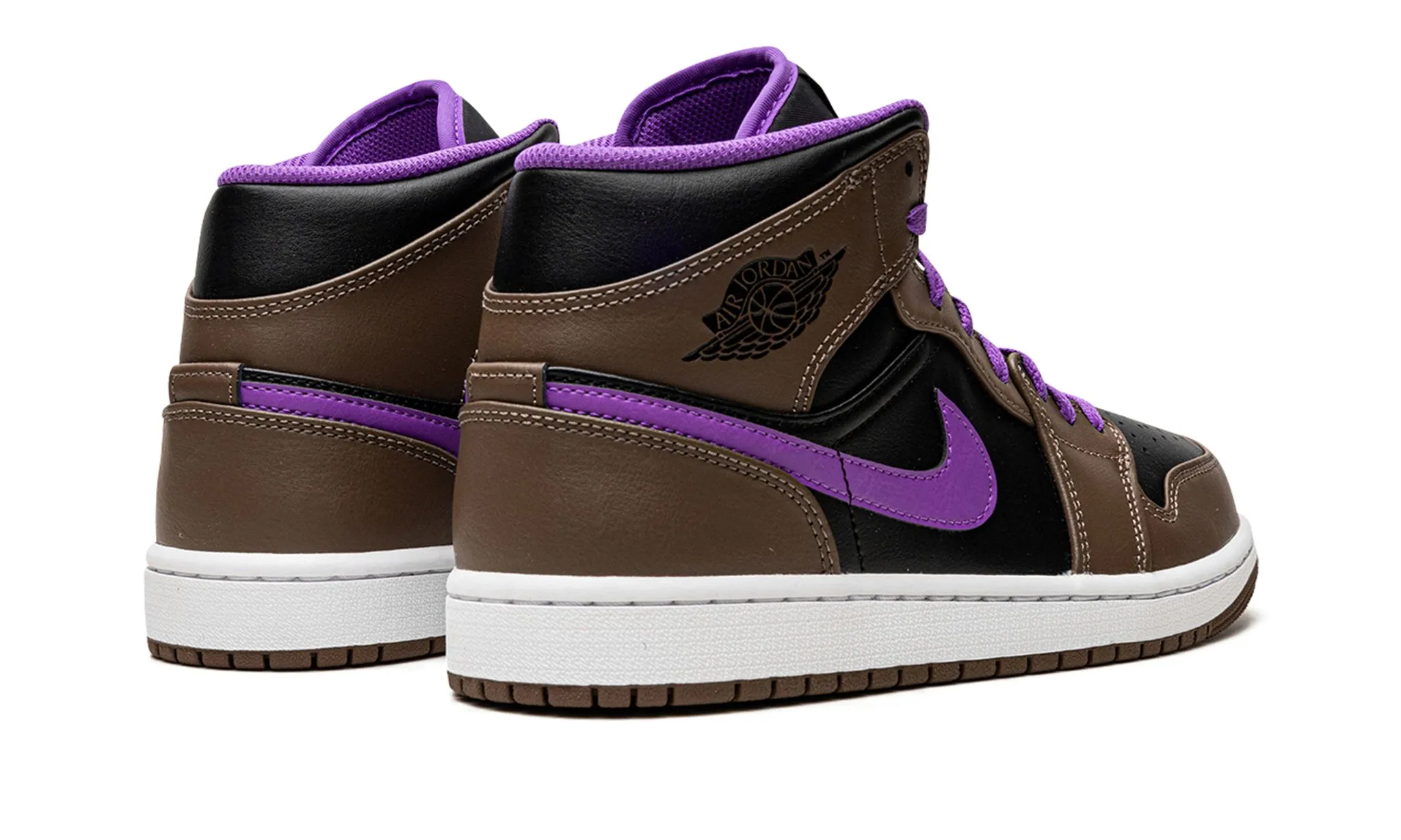 Minimal Stitch Air Jordan 1 Mid Palomino