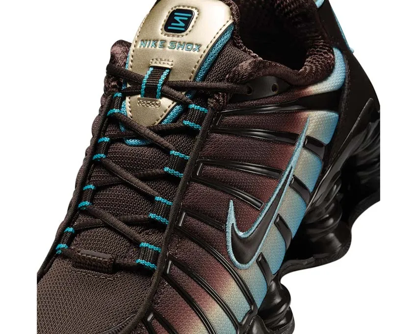 Nike Shox TL W "Velvet Brown" snow running footwear Breathable Comfort
