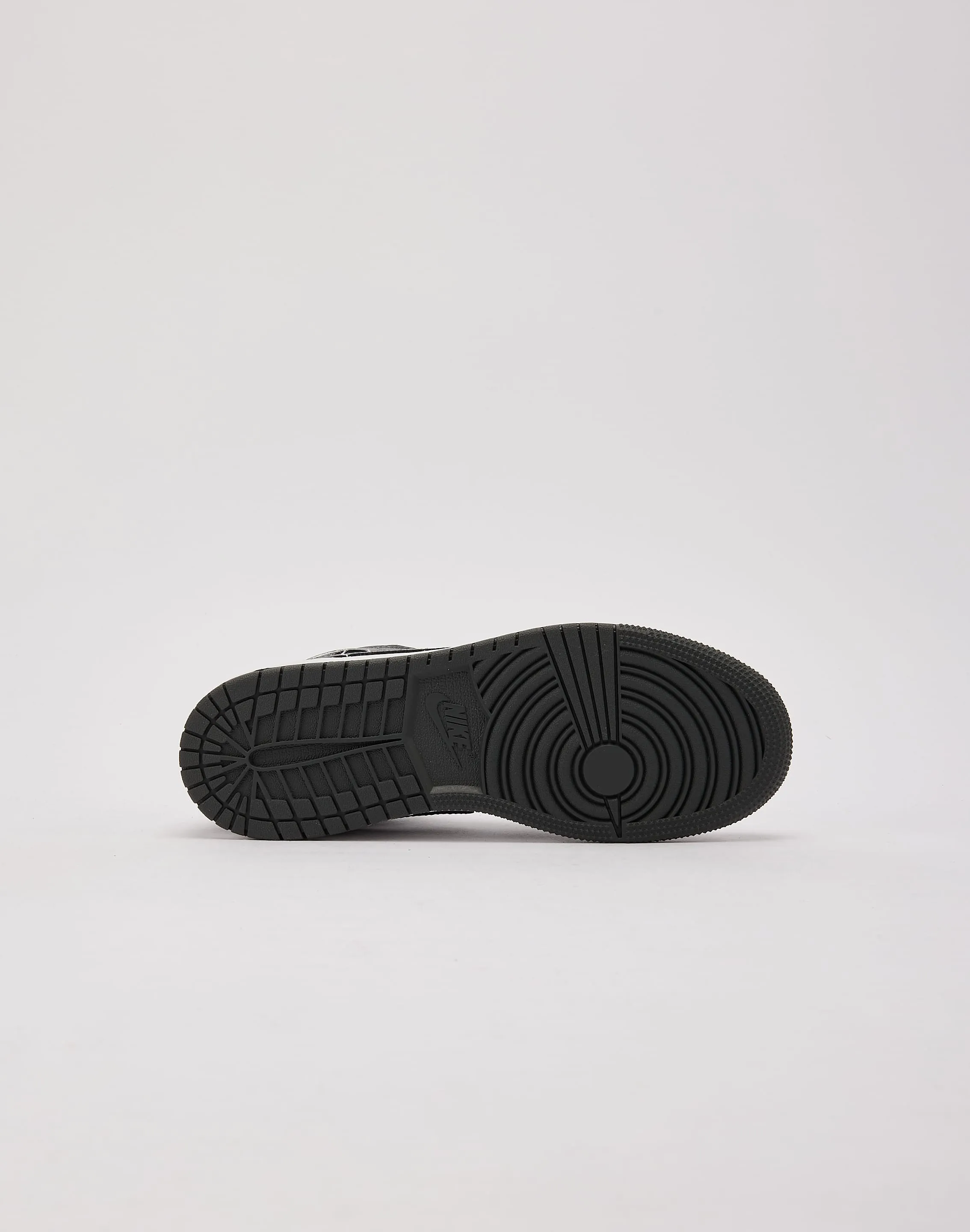 synthetic leather Heel Safe Jordan Air Jordan 1 Mid Grade-School