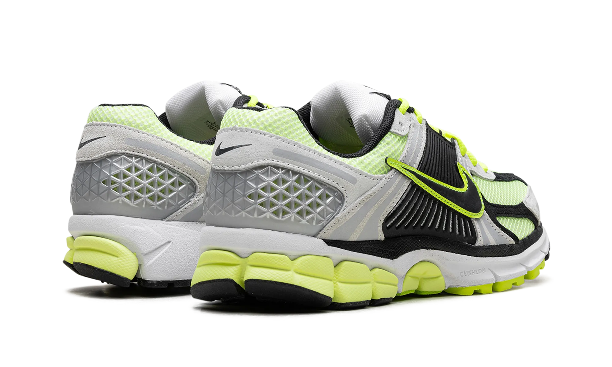 running with a hydration pack Zoom Vomero 5 "Life Lime"