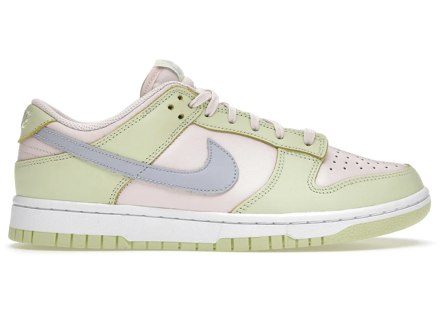 Mesh Fabric Port Run Nike Dunk Low Lime Ice (W)