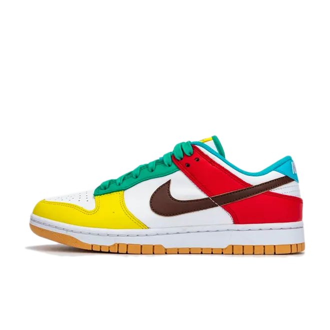 Nike Dunk Low "Free 99 White" Grade School Weekend Hike Out And Go
