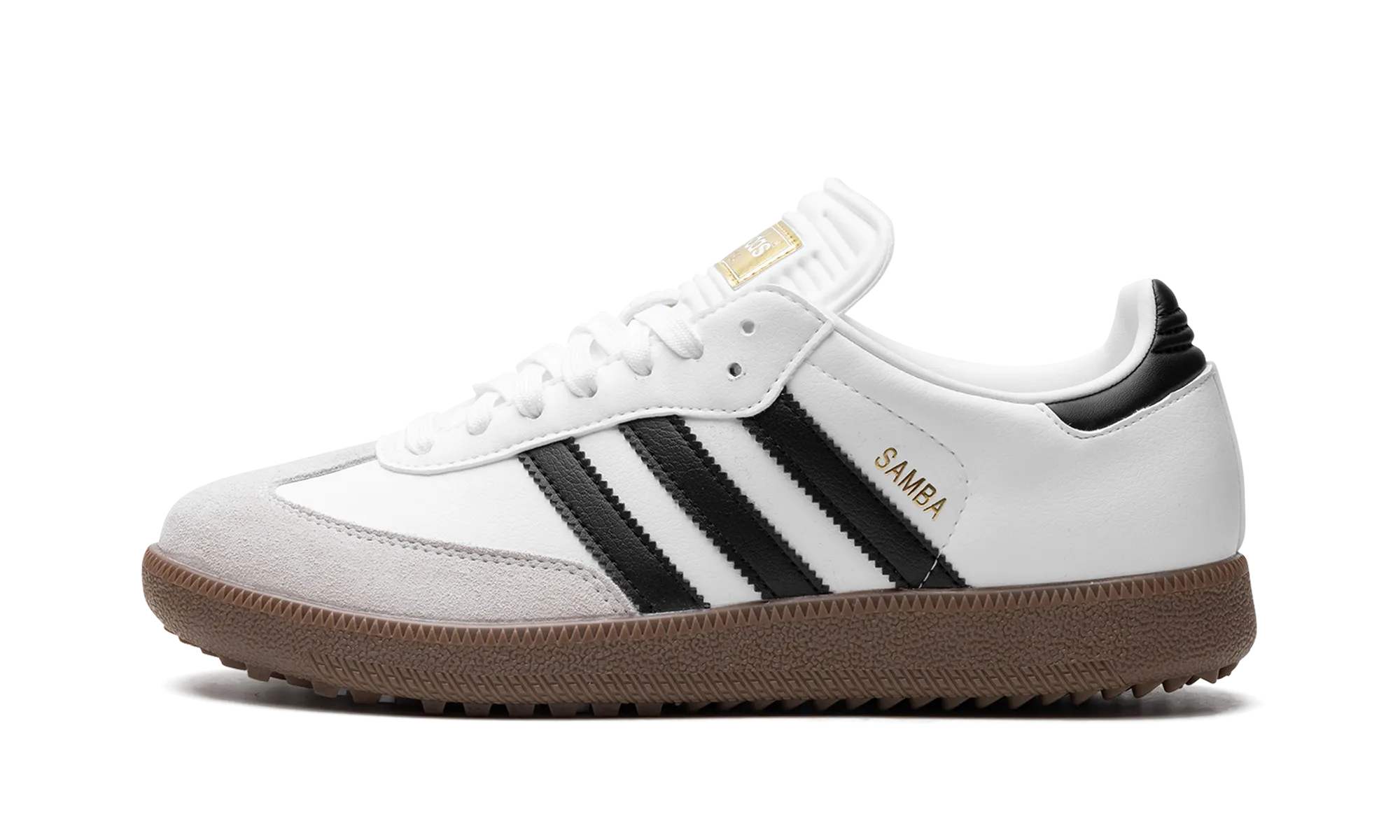 Practical Style Sole Grip Samba Golf "Cloud White Core Black Gum"