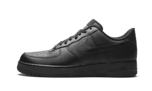 Nike AF1 Low "07 Black" Family Pace Clean Silhouette