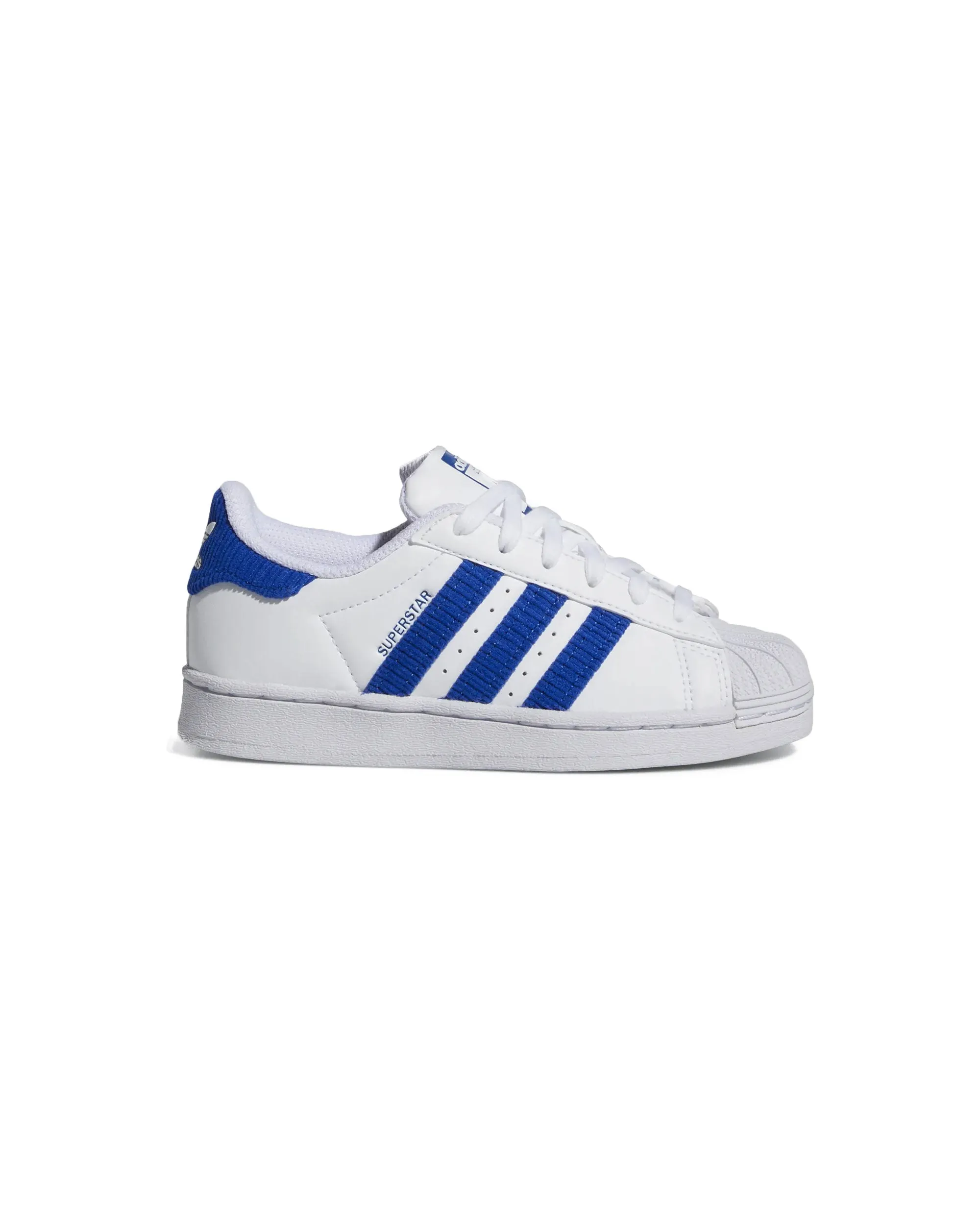 light feel Modern Texture Adidas Superstar C White Royal Velvet