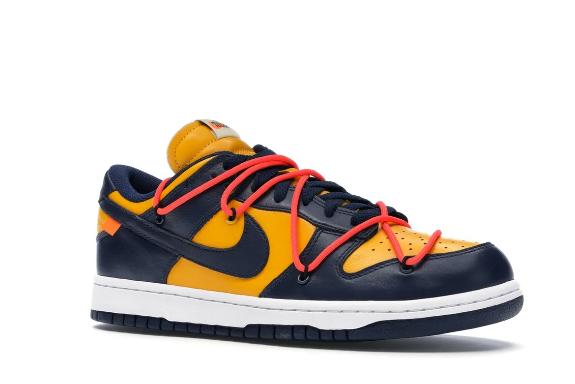 Foam Insole LaceUp Nike Dunk Low Off-White University Gold