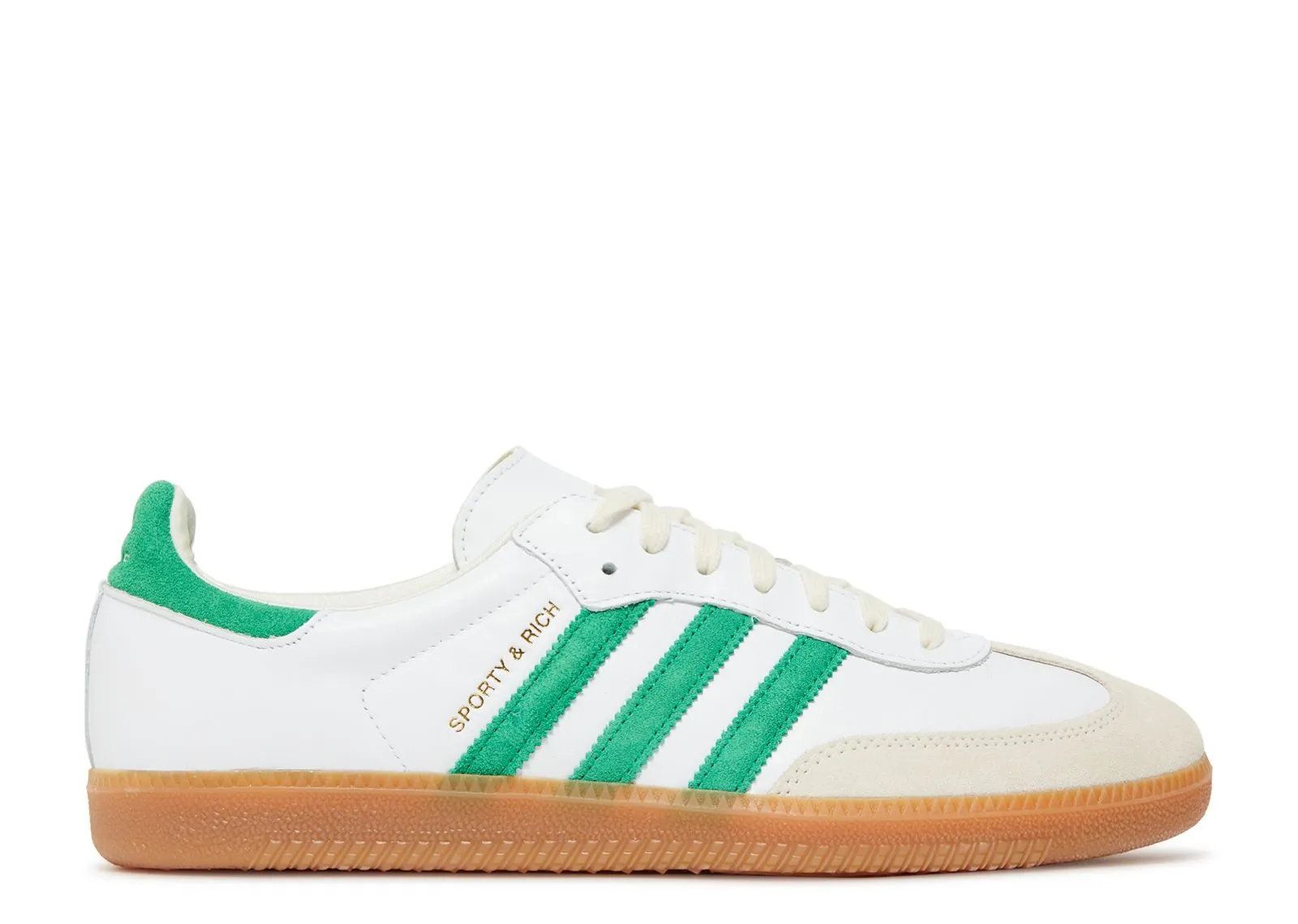 Air Circulation Adidas Samba OG Sporty & Rich White Green