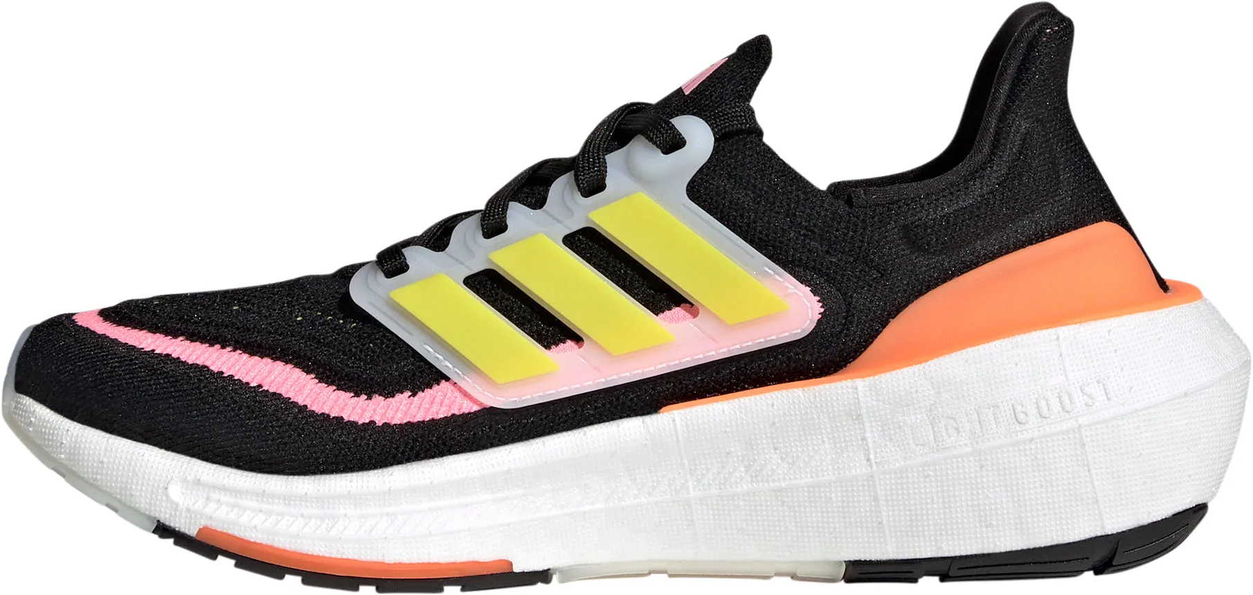 adidas Ultra Boost Light Womens Running Shoes - Black Sporty Look