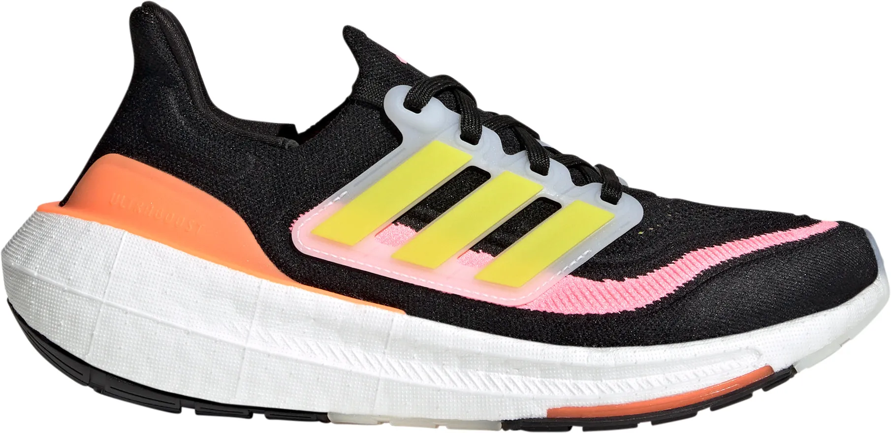 Beach Walks adidas Ultra Boost Light Womens Running Shoes - Black