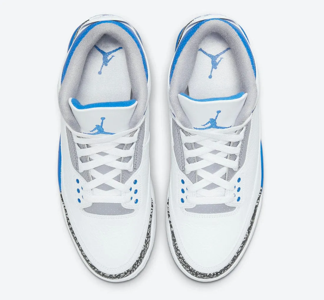 Jordan 3 Retro Racer Blue slim fit Soft Step