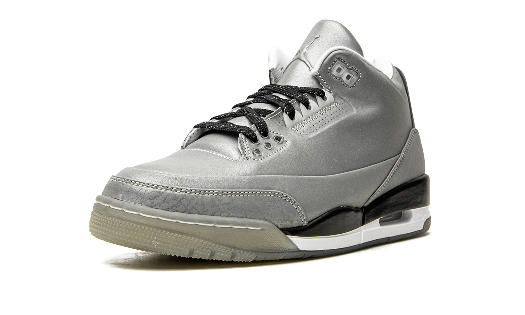 Air Jordan 3 5Lab3 "Silver" Glow Run Secure fit