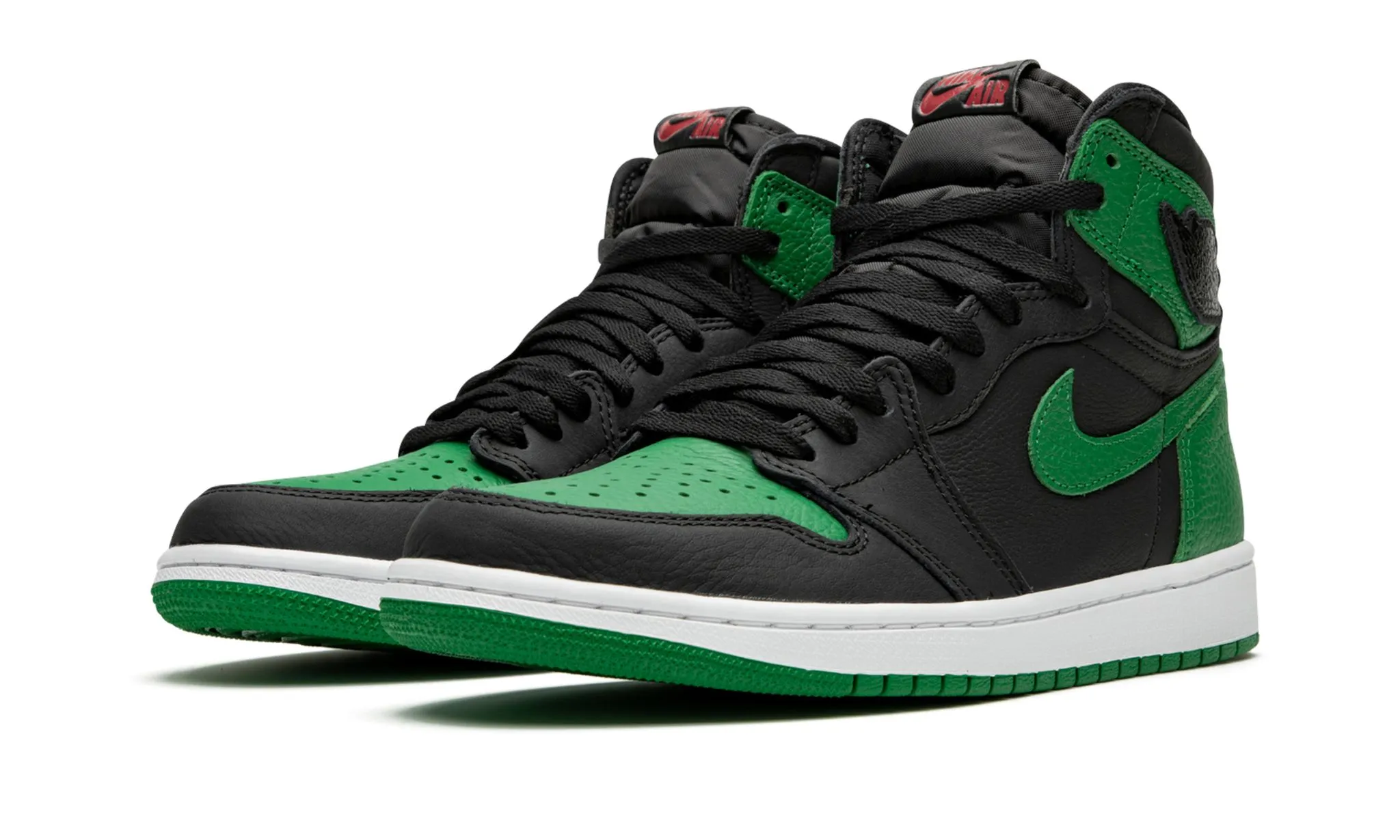 Air Jordan 1 Retro High Pine Green 2 0 Gold Shine